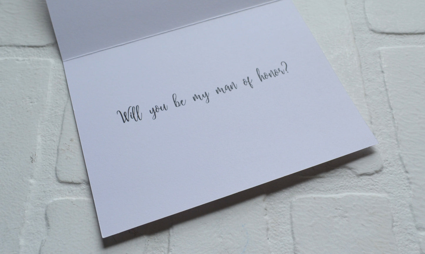 HONORED if you would be THERE to catch me if I fall bridesmaid proposal cards | wedding party invite