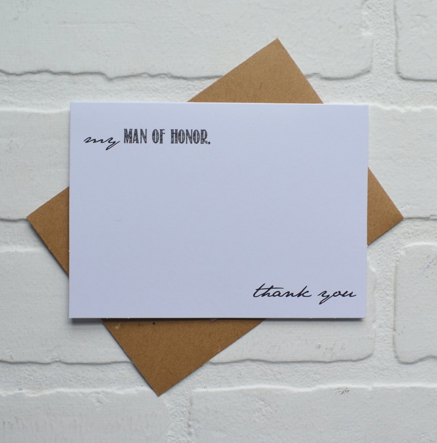 My Bridesmaid | wedding thank you cards