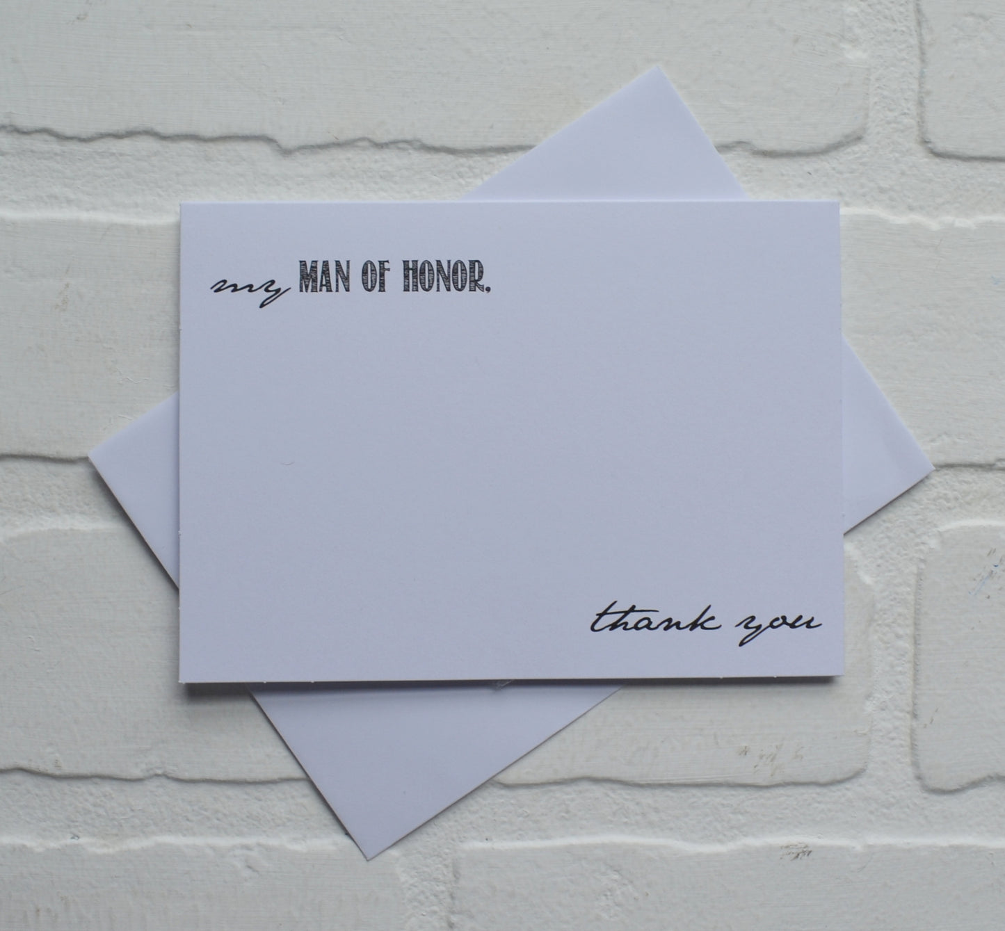 My Bridesmaid | wedding thank you cards