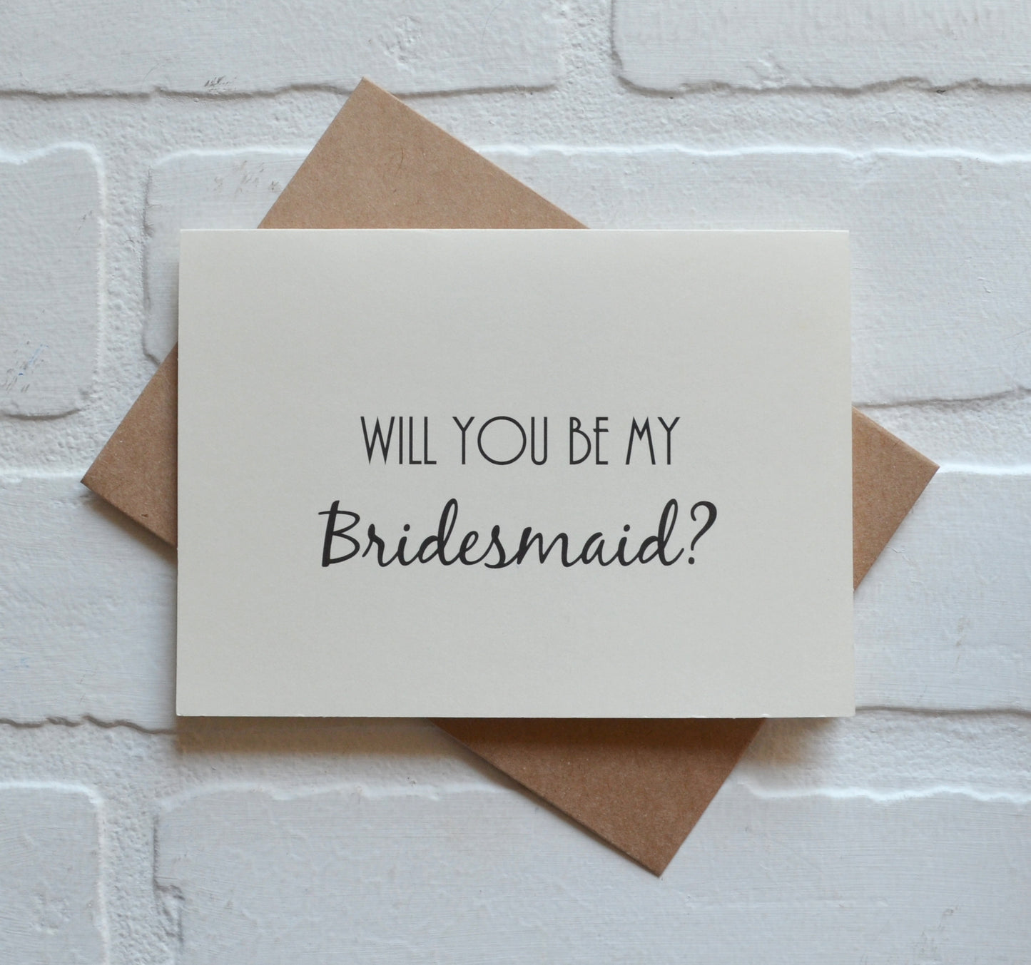 Will you be my bridesmaid proposal cards | wedding party invite