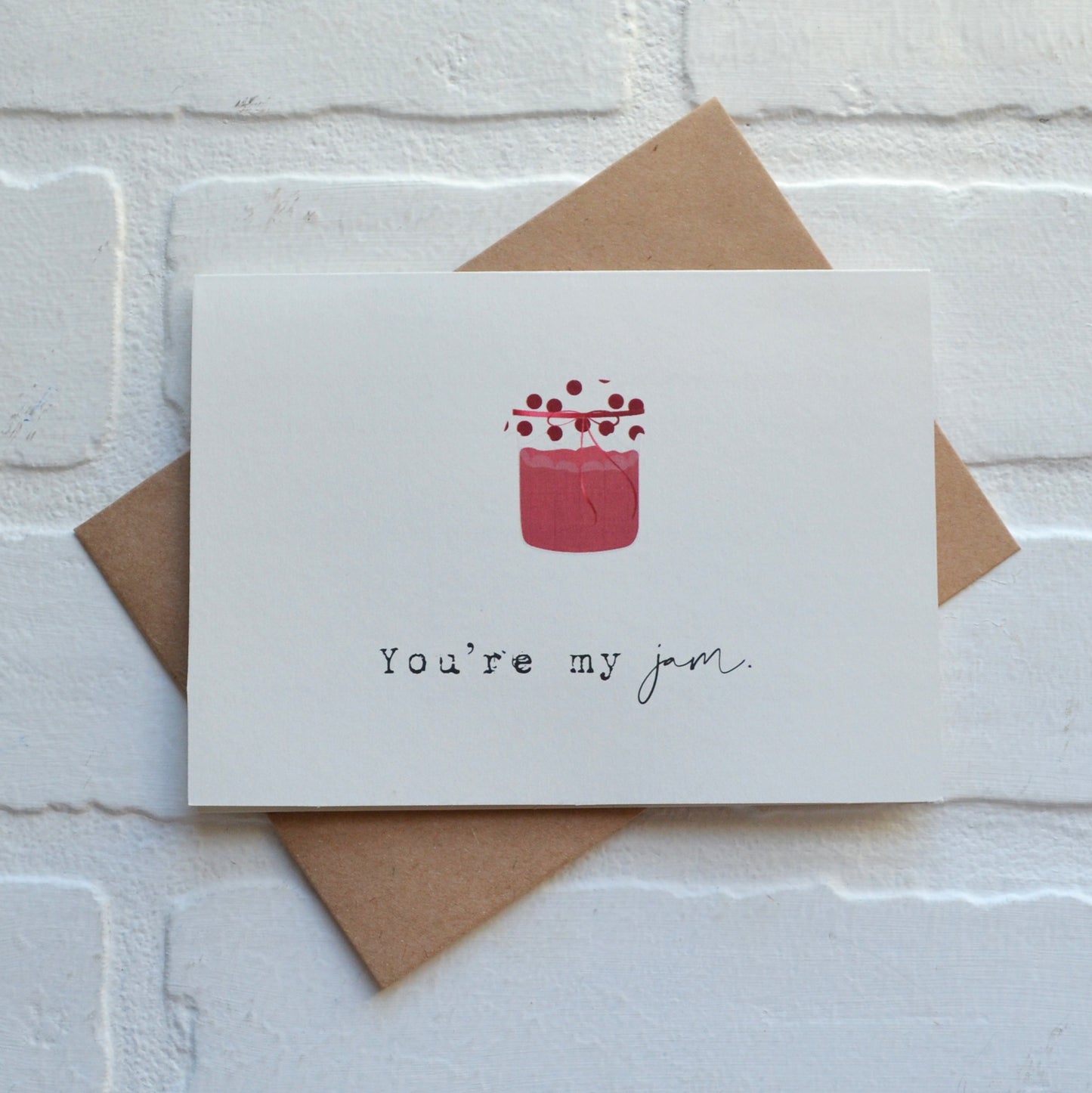 You're my jam | funny greeting card pun cards | Happy Valentines Day