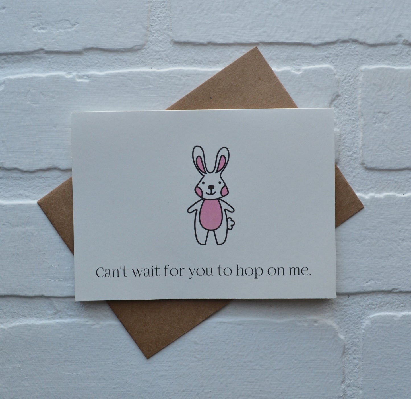 Can't wait for you to hop on me | Happy Easter Greeting Cards | Love Card