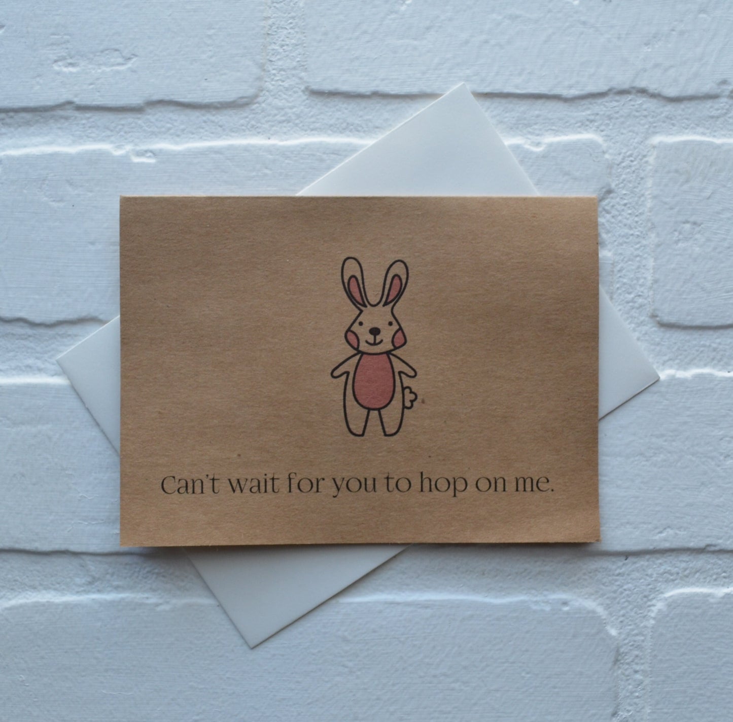 Can't wait for you to hop on me | Happy Easter Greeting Cards | Love Card