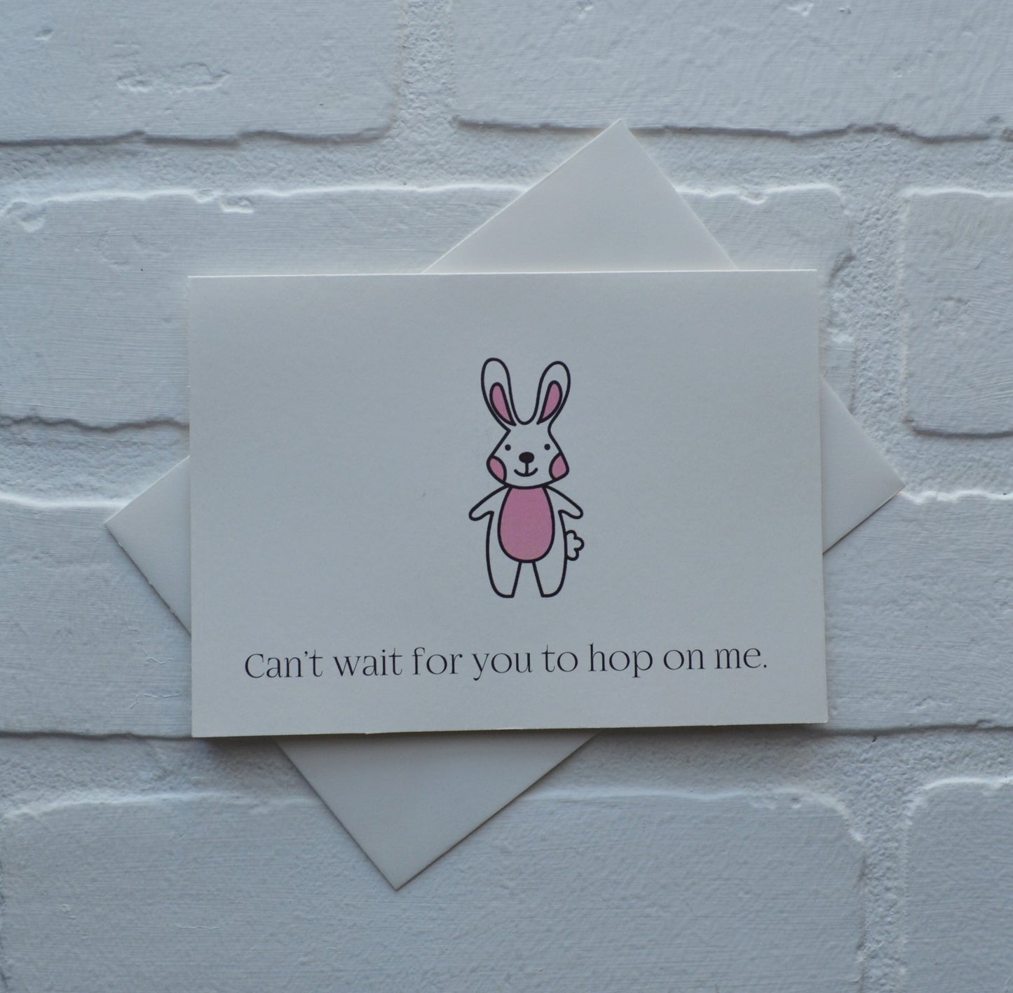 Can't wait for you to hop on me | Happy Easter Greeting Cards | Love Card