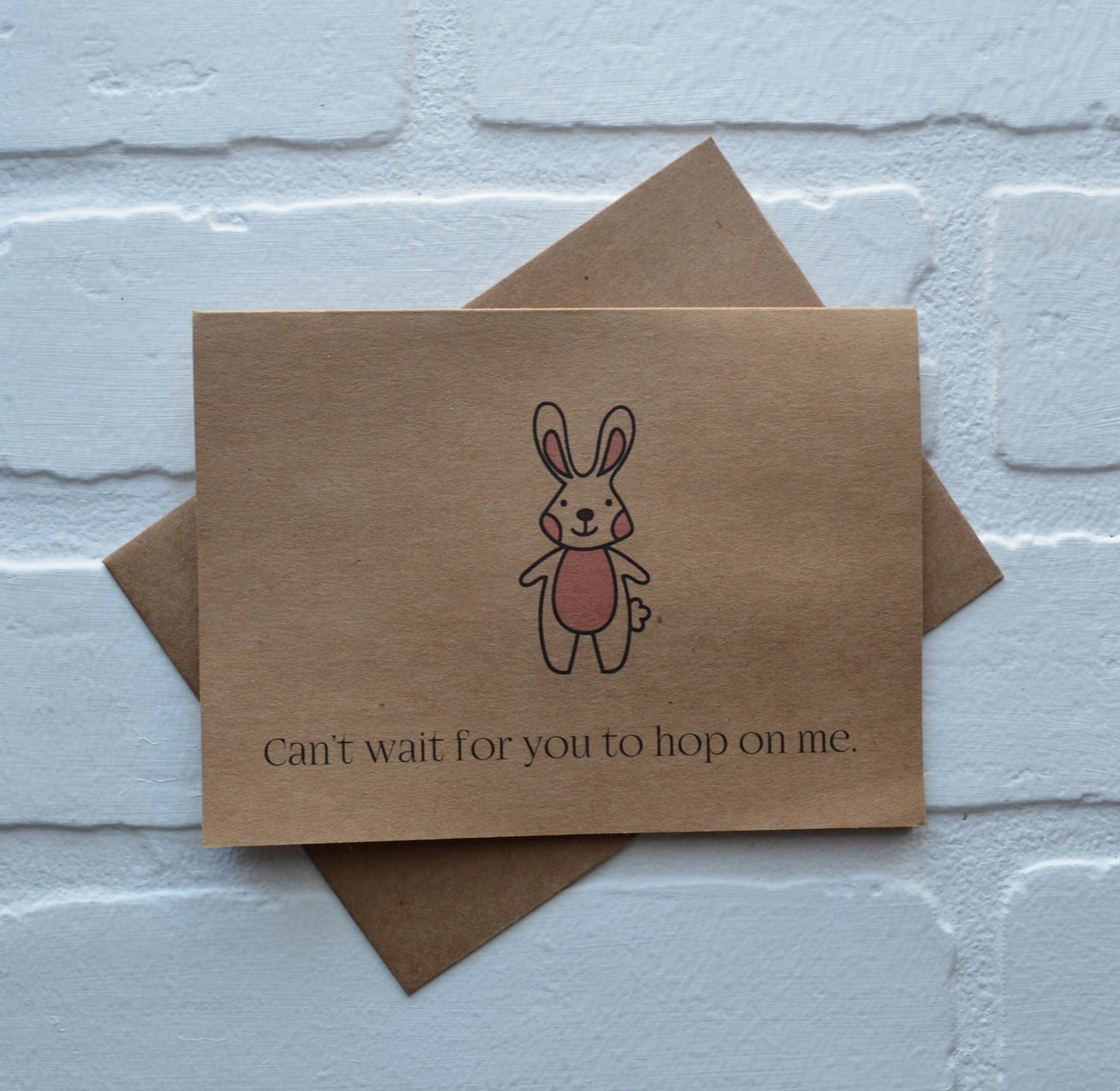 Can't wait for you to hop on me | Happy Easter Greeting Cards | Love Card