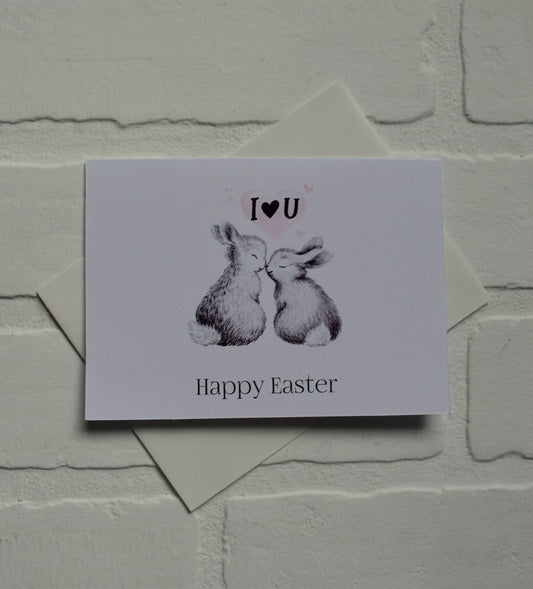 I love you Happy Easter | Happy Easter Greeting Cards | Love Card