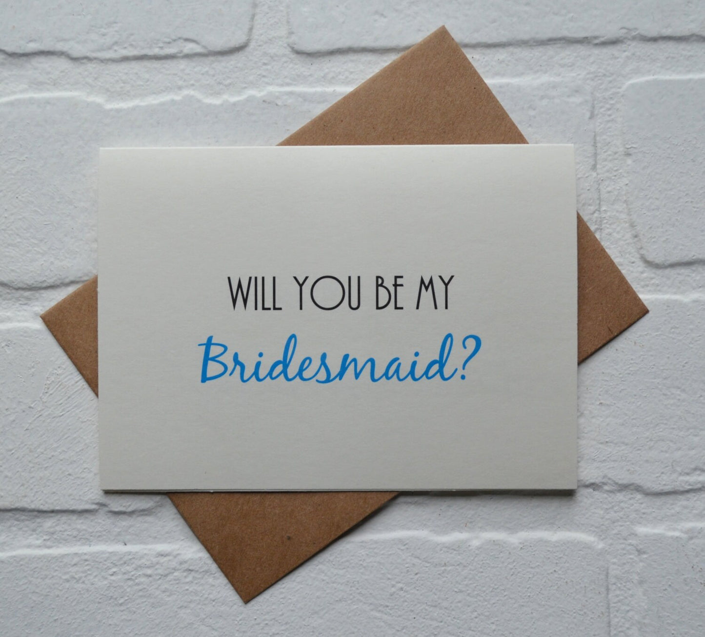 Will you be my bridesmaid proposal cards | wedding party invite