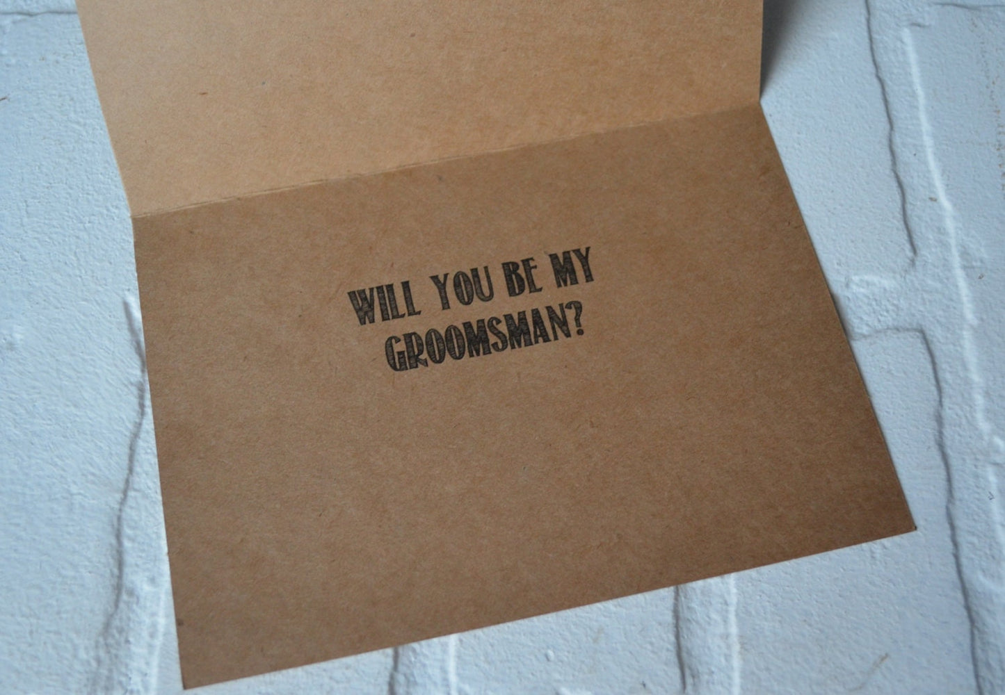 LETS get WEIRD | groomsmen proposal cards | wedding party invite