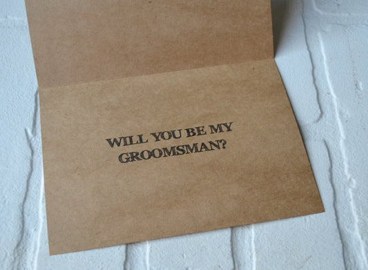 1 DAY 1 DECISION after that ask my WIFE | groomsmen proposal card | wedding party invite