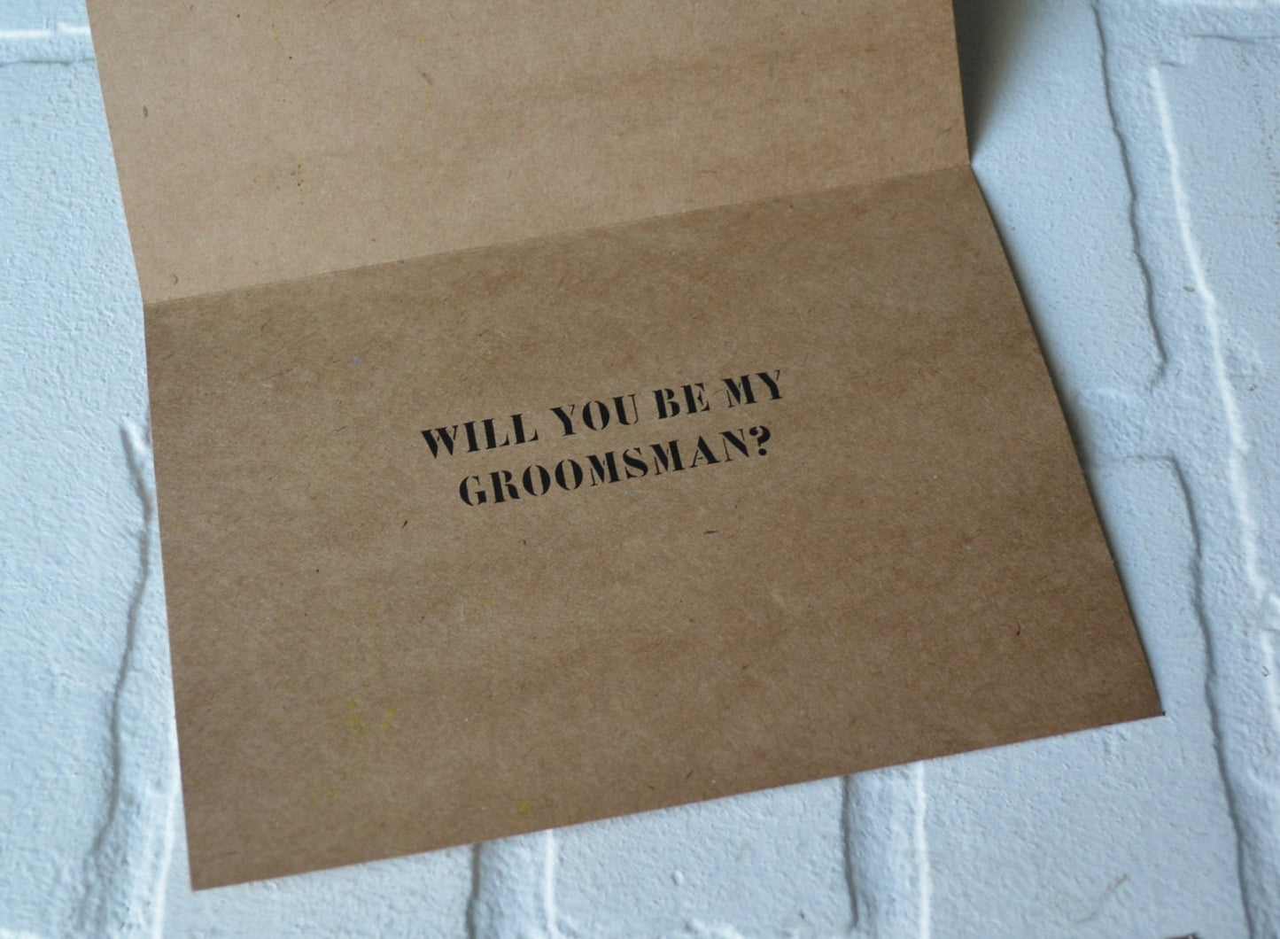 HUNT is OVER groomsmen proposal cards | wedding party invite