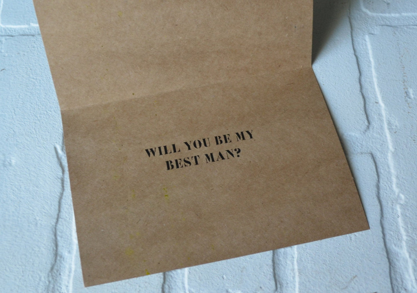 HUNT is OVER groomsmen proposal cards | wedding party invite