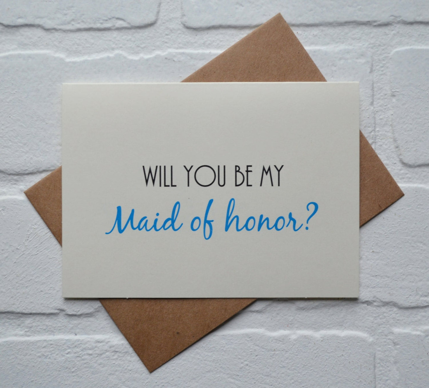 Will you be my bridesmaid proposal cards | wedding party invite