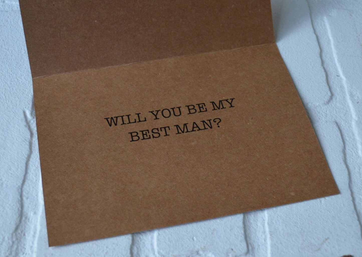 From wingman to groomsman | groomsmen proposal card | wedding party invite