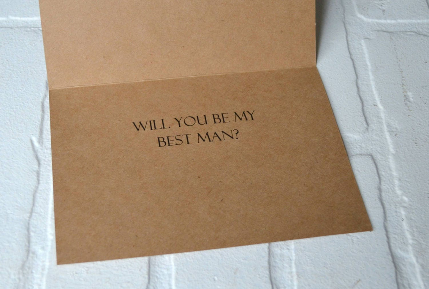 MAN CARD | groomsmen proposal cards | wedding party invite