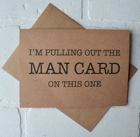 MAN CARD | groomsmen proposal cards | wedding party invite