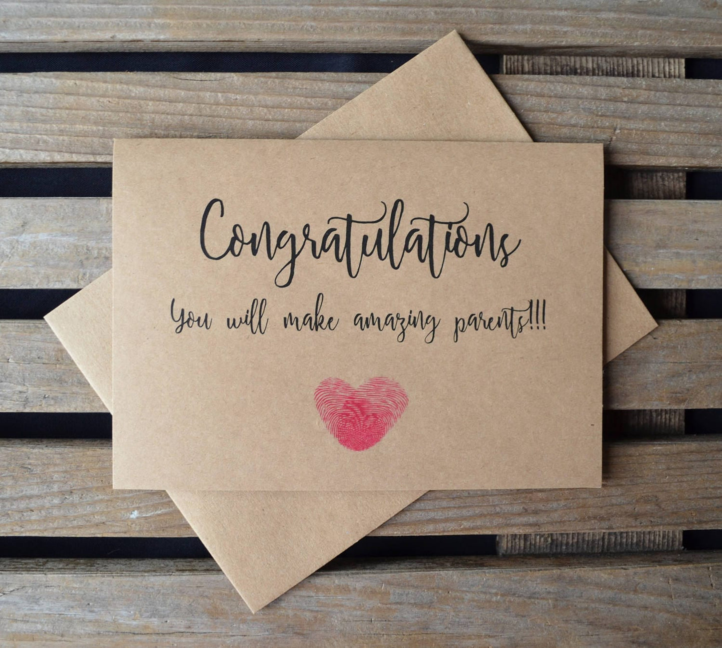 Congratulations you will make amazing parents | new baby card | expecting parents | congrats