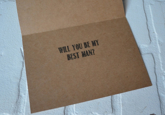 1 DAY 1 DECISION after that ask my WIFE | groomsmen proposal card | wedding party invite