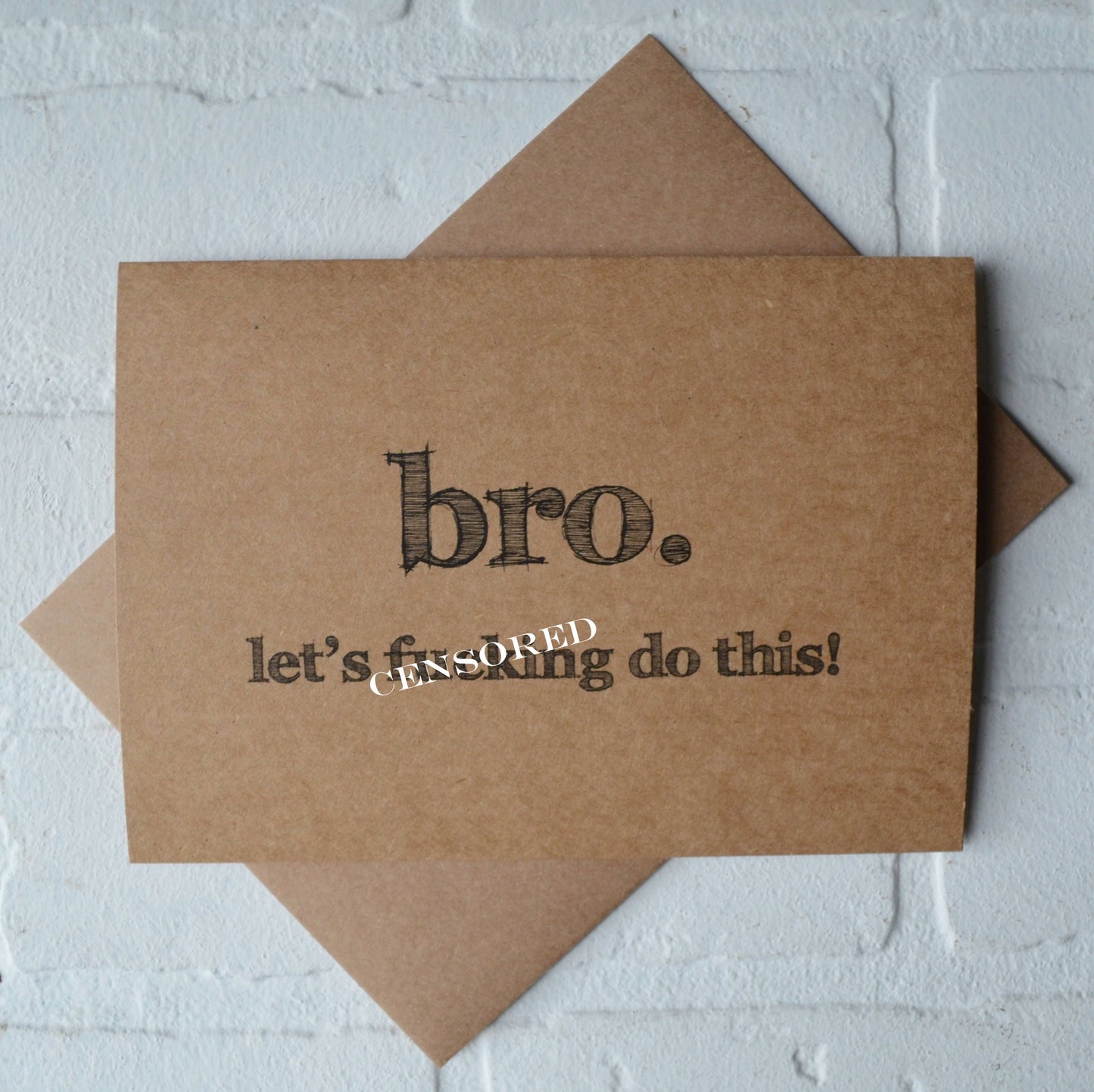 Bro let's do this | groomsmen proposal card | wedding party invite