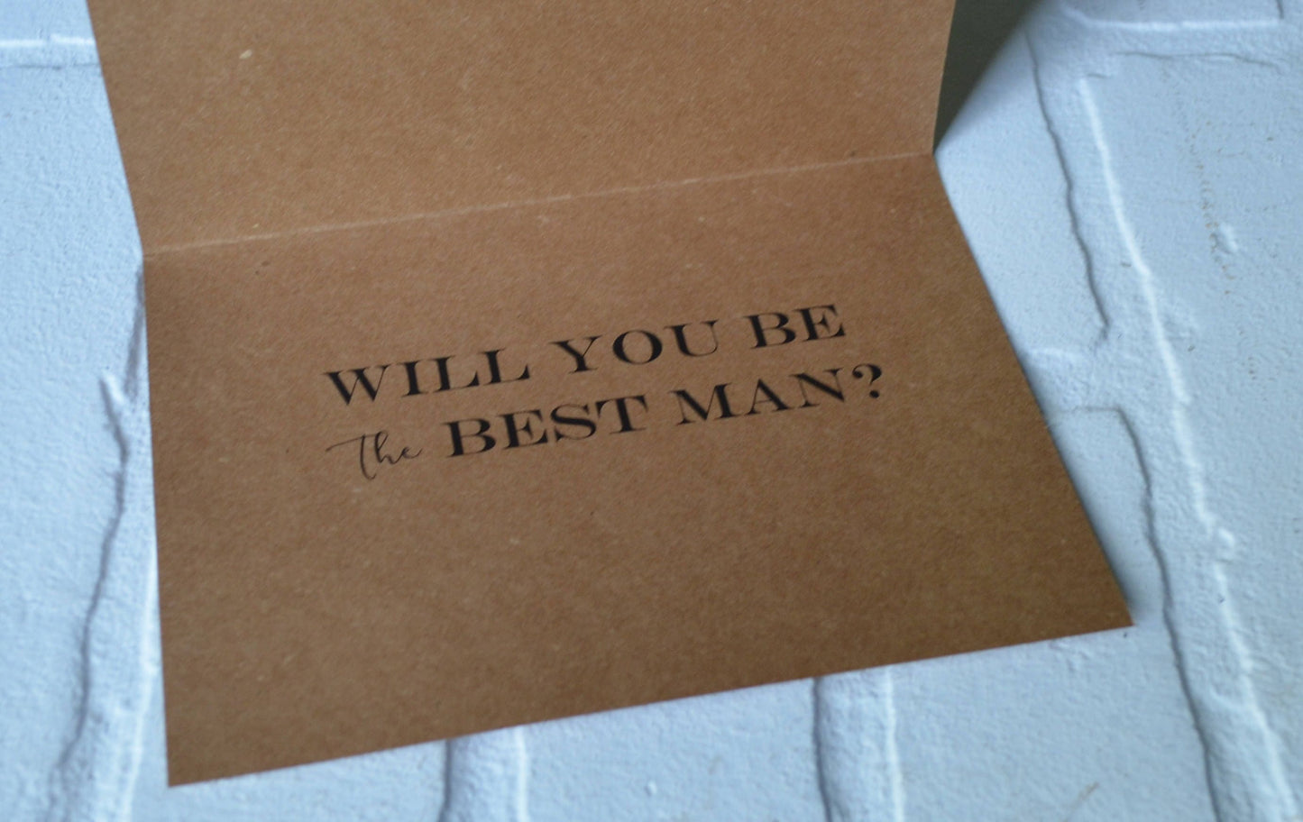 The MAN the MYTH the LEGEND | groomsmen proposal cards | wedding party invite