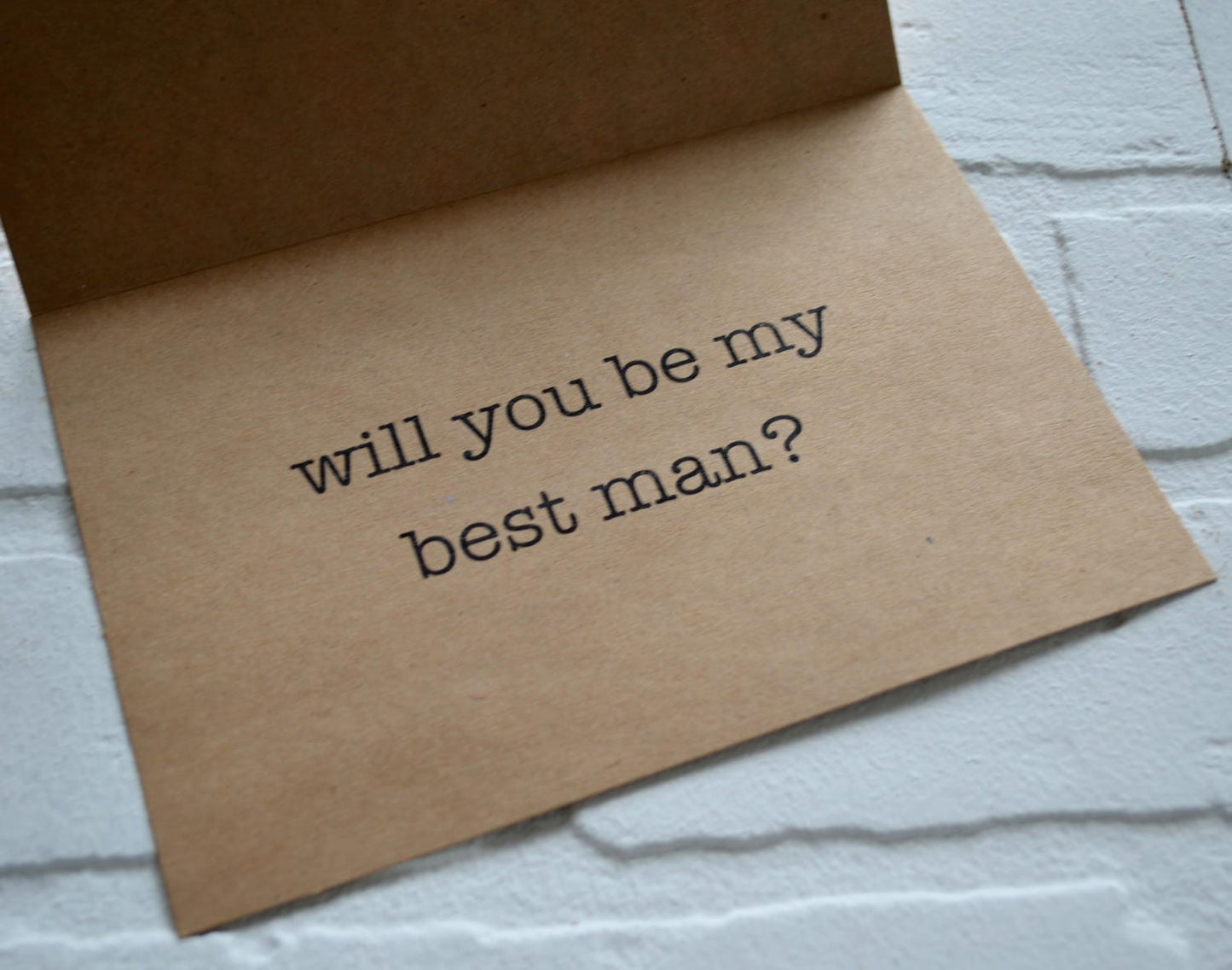 MY FUTURE wife made me groomsmen proposal cards | wedding party invite