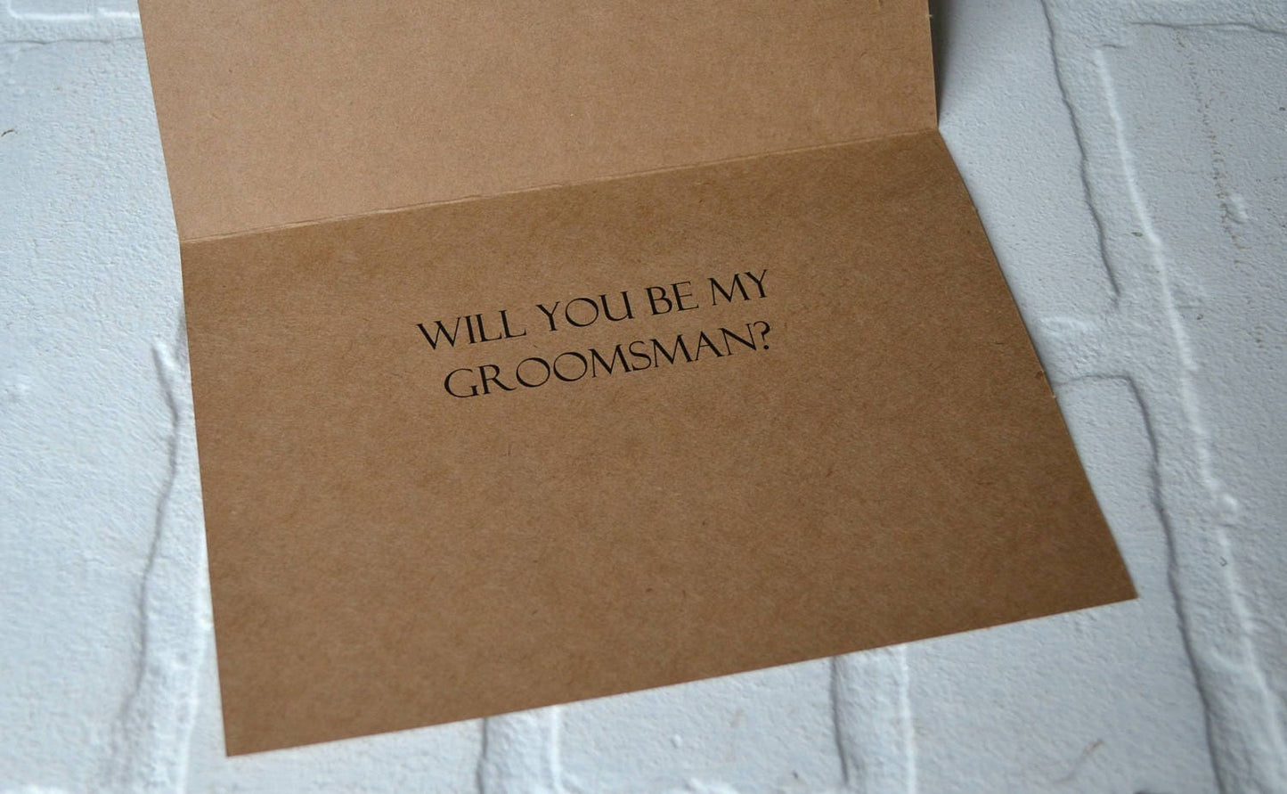 From wingman to groomsman | groomsmen proposal cards | wedding party invite