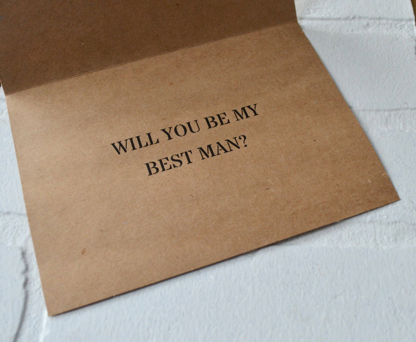 SUIT UP Bitch groomsman proposal cards | wedding party invite