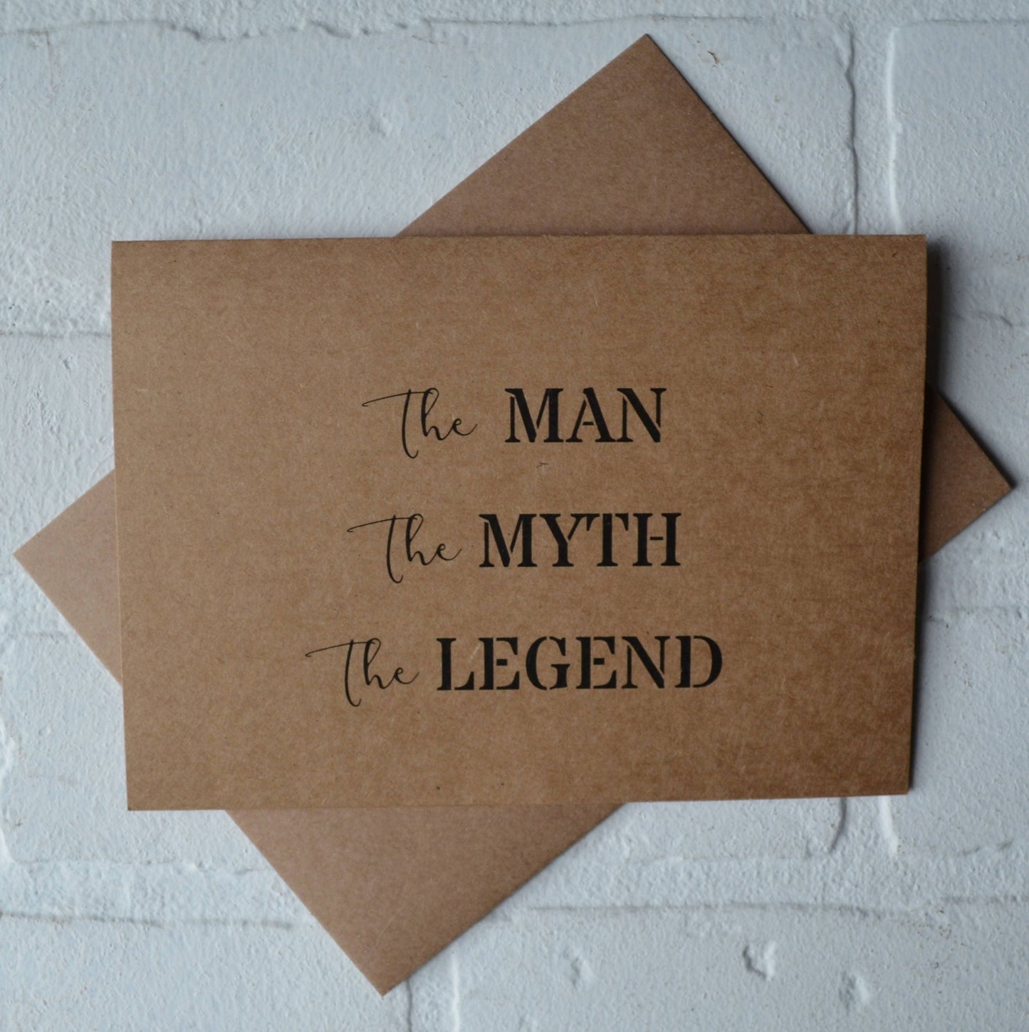 The MAN the MYTH the LEGEND | groomsmen proposal cards | wedding party invite