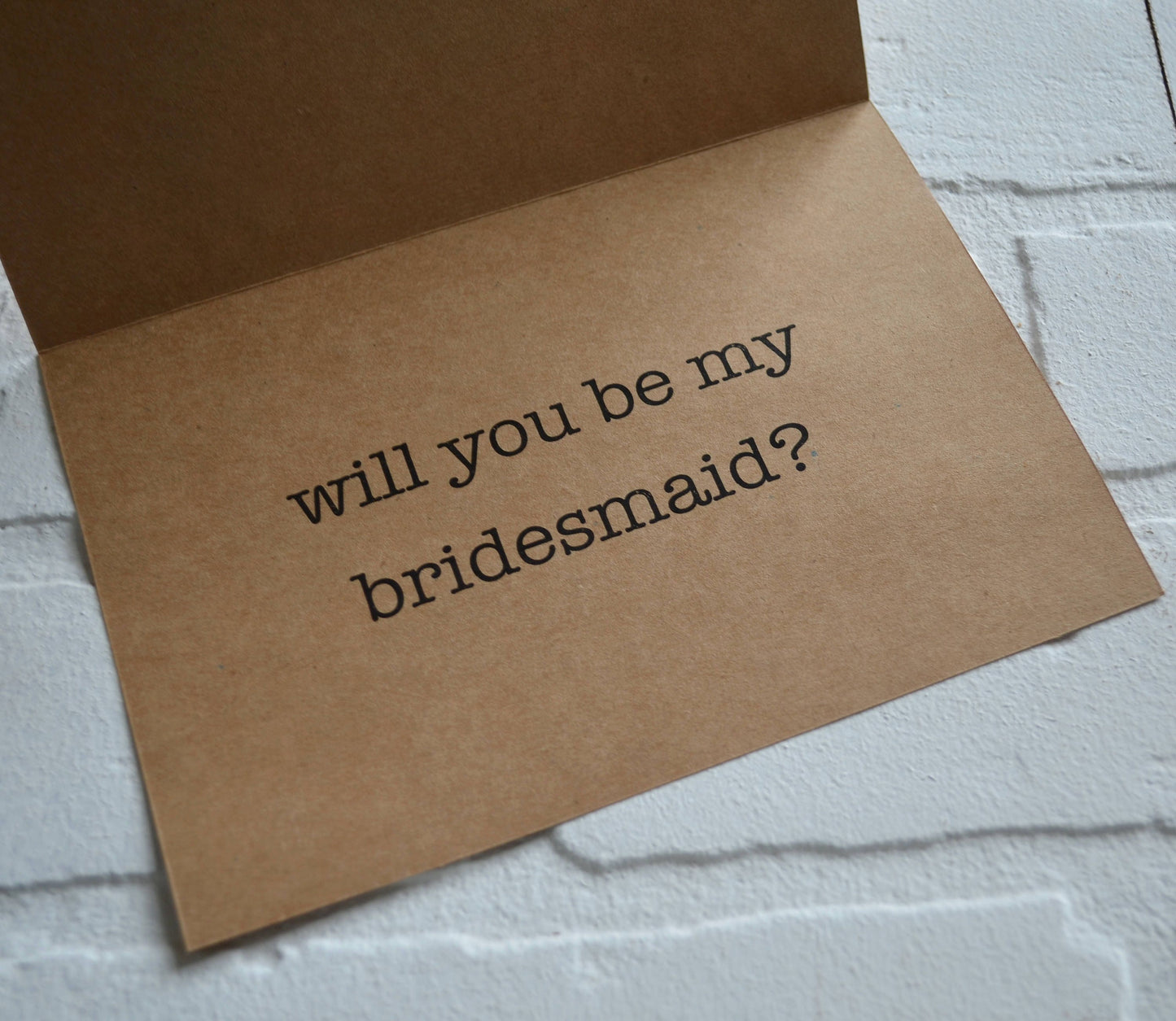 Hashtag bridesmaid proposal cards | wedding party invite