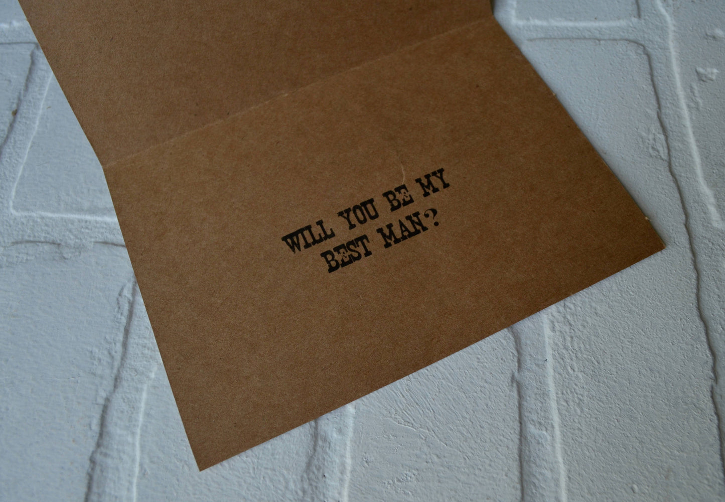 HUNT is OVER groomsmen proposal cards | wedding party invite