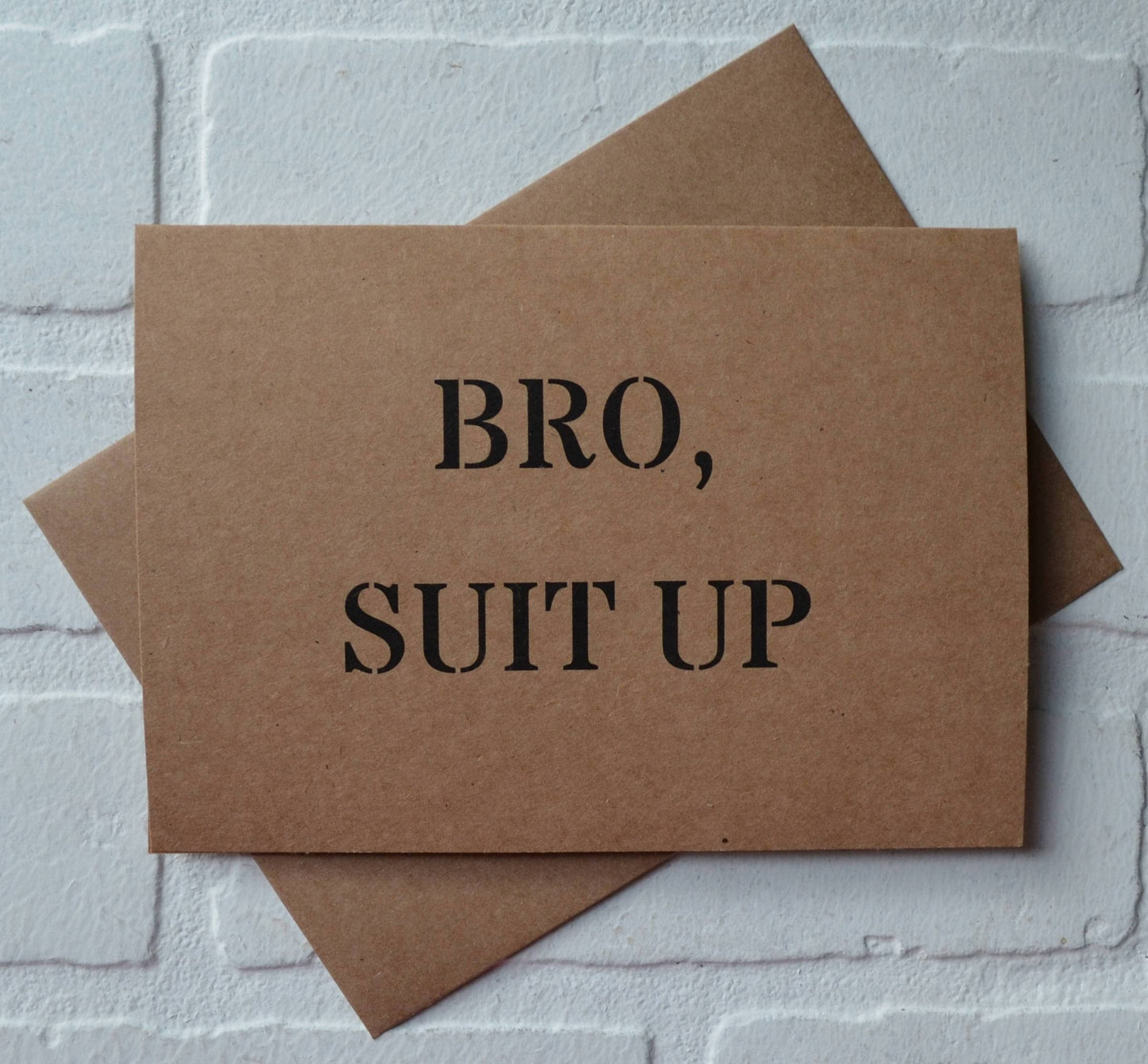 Bro suit up | Officiant Proposal Card | Wedding Party Invite