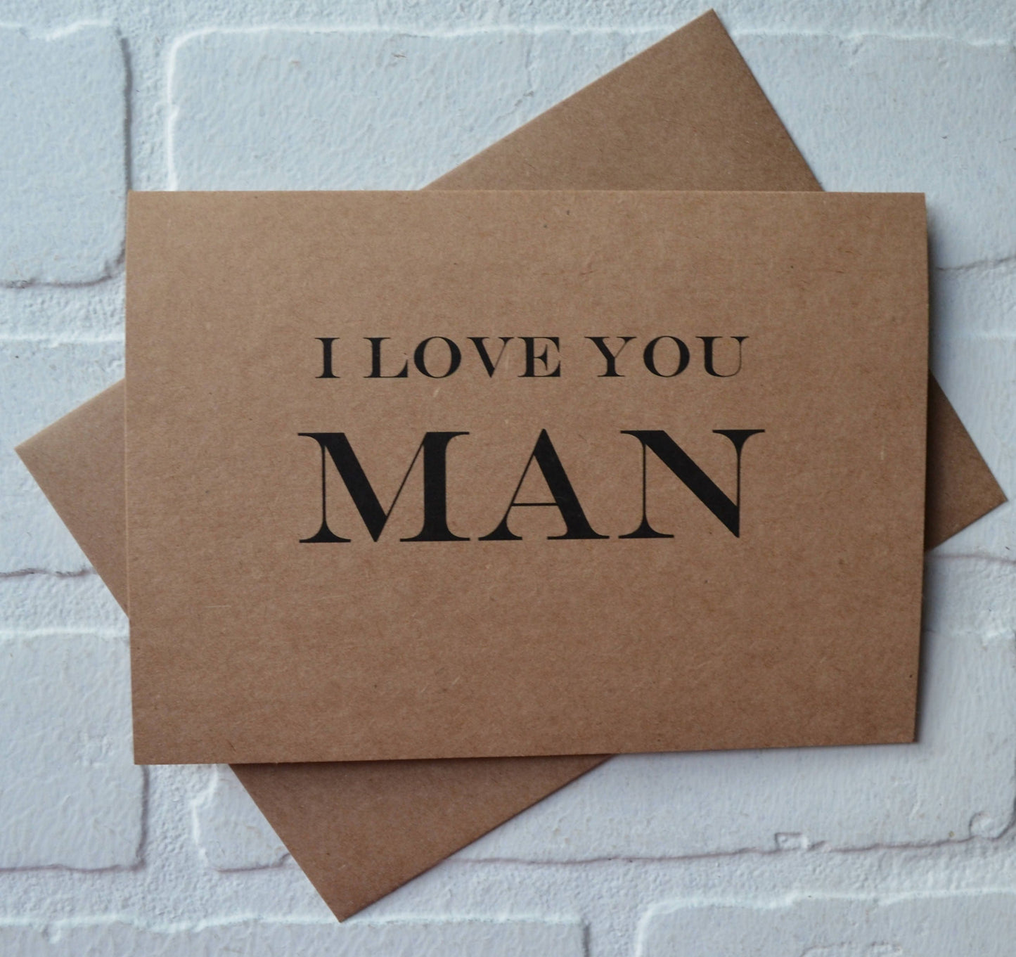 I LOVE YOU MAN groomsmen proposal cards | wedding party invite