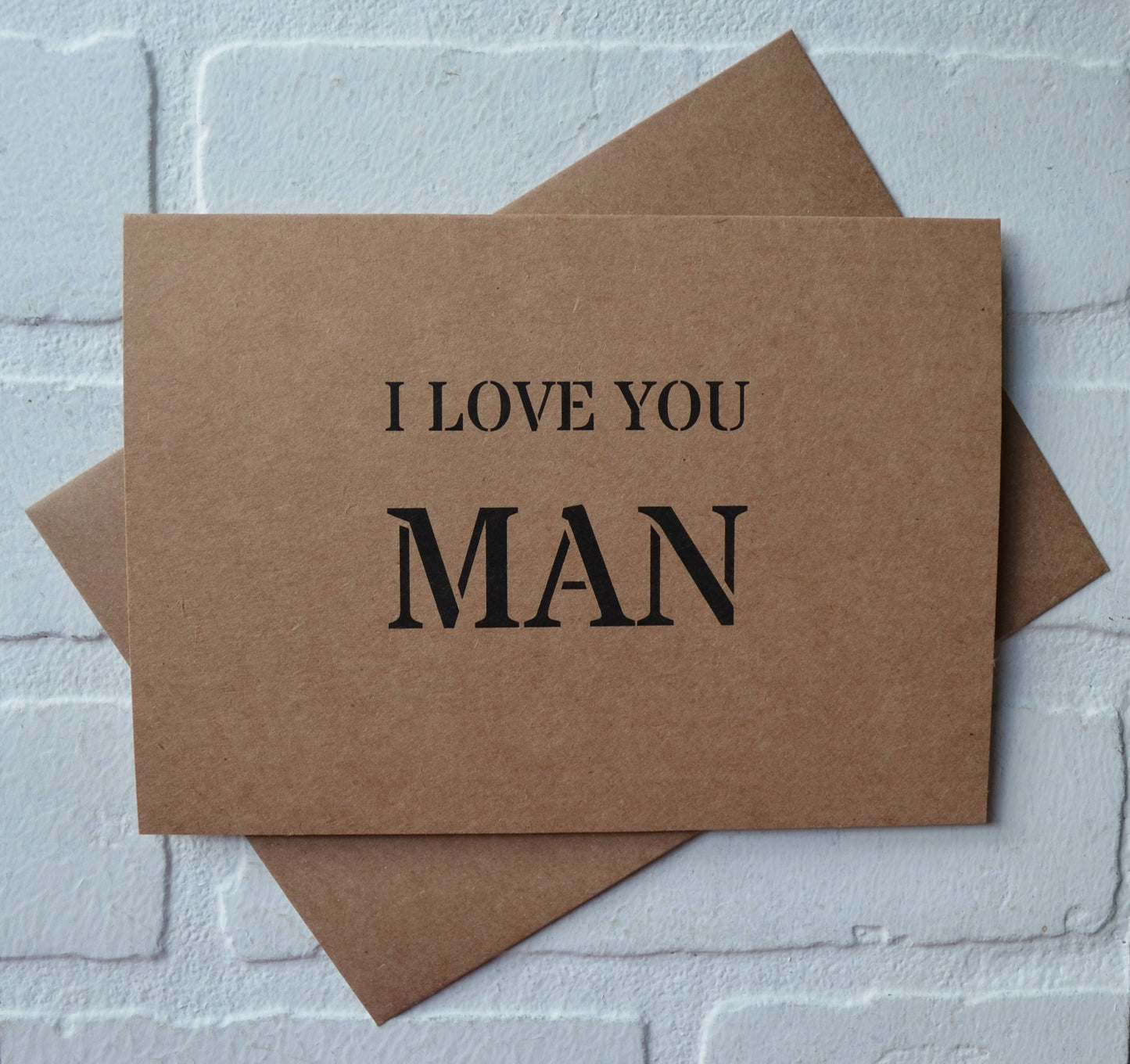 I LOVE YOU MAN groomsmen proposal cards | wedding party invite