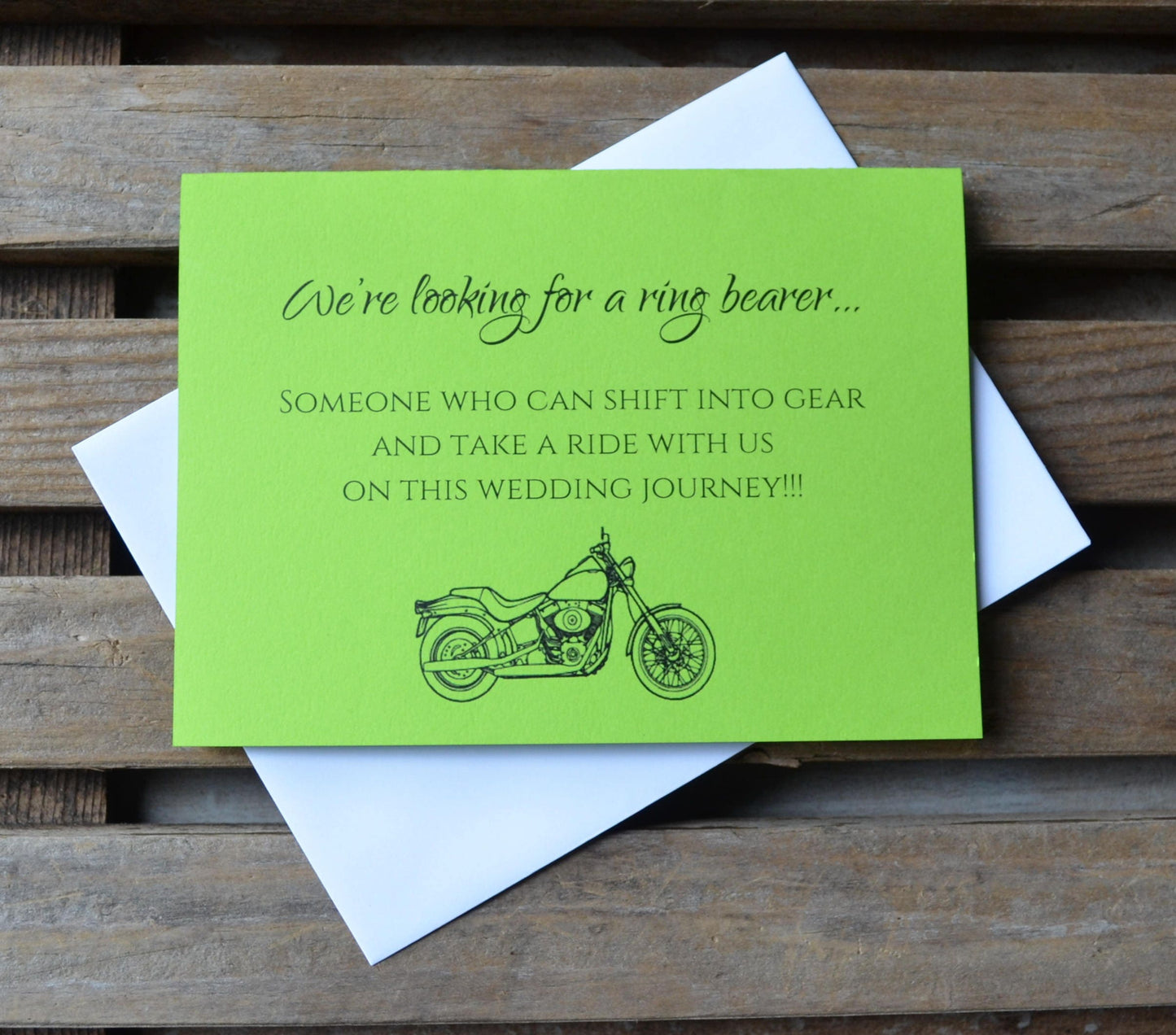 We're looking for a ring bearer | Ring Bearer proposal | Wedding Party Invite