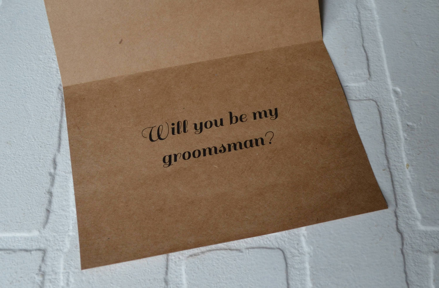 Will you help us TIE the KNOT | groomsmen proposal cards | wedding party invite