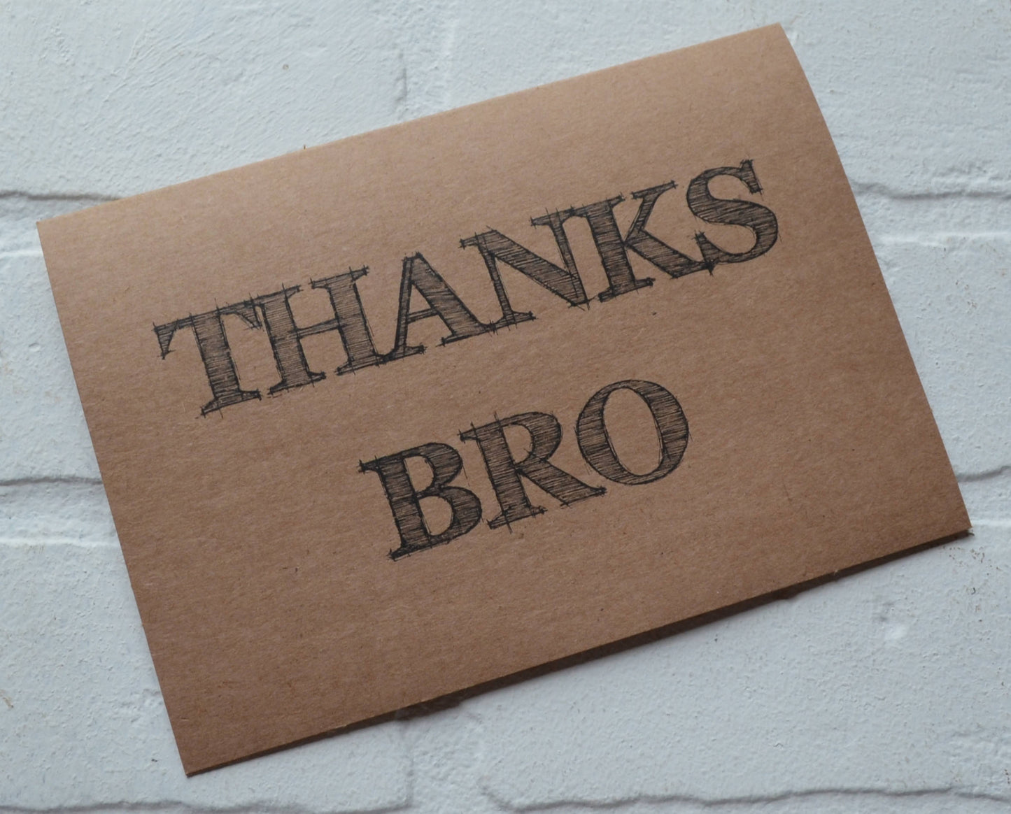 THANKS BRO groomsman thank you cards funny groomsman card kraft bridal card groomsman funny thank you wedding cards best man bridal cards