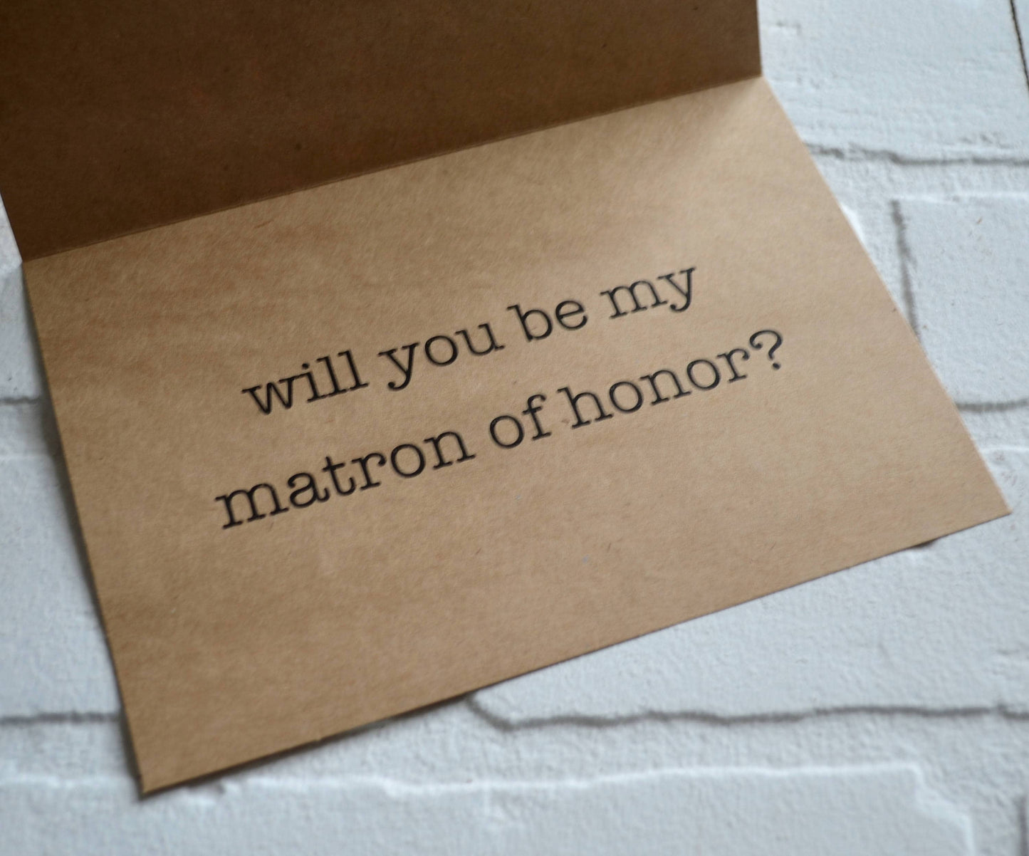 Hashtag bridesmaid proposal cards | wedding party invite