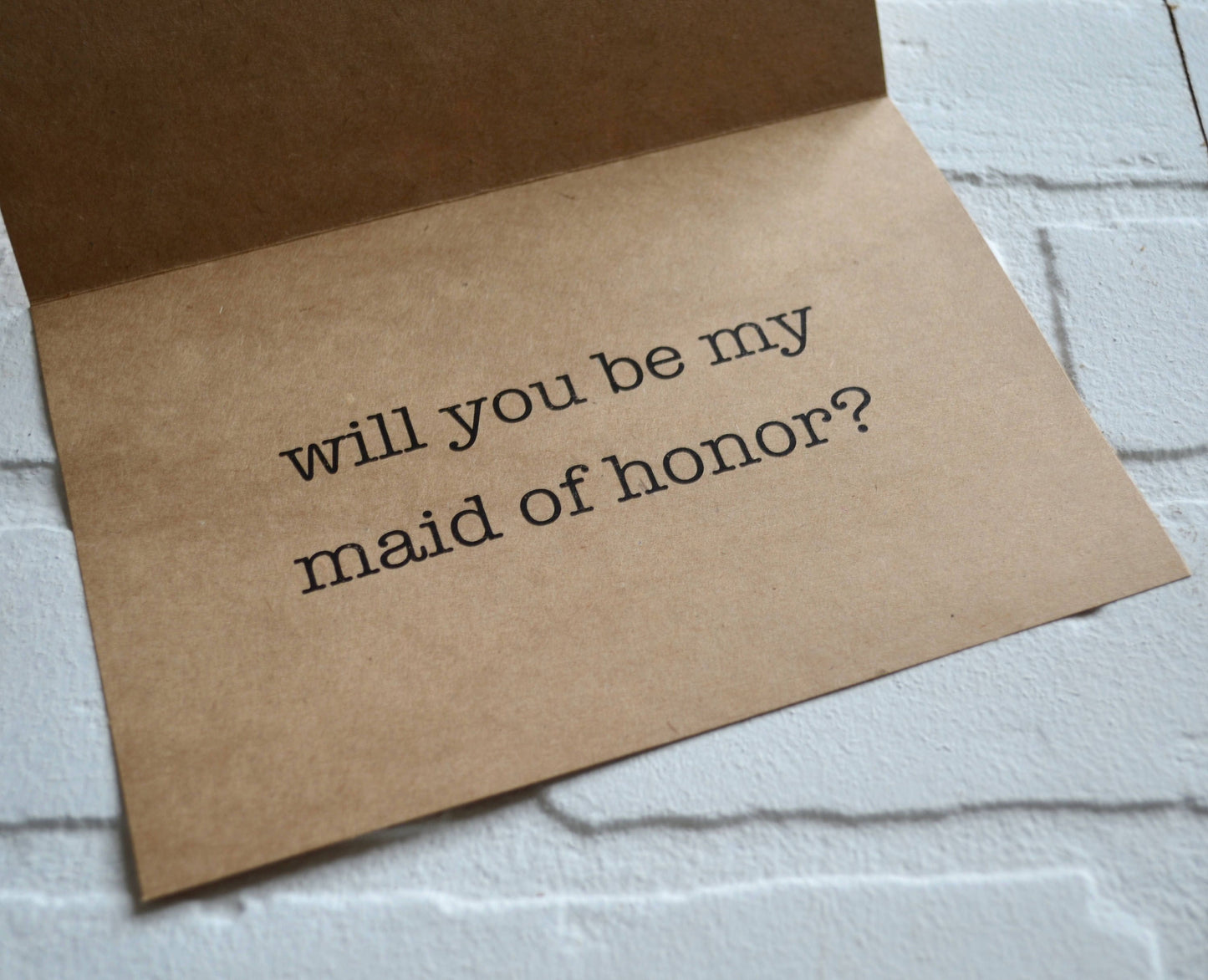 Hashtag bridesmaid proposal cards | wedding party invite