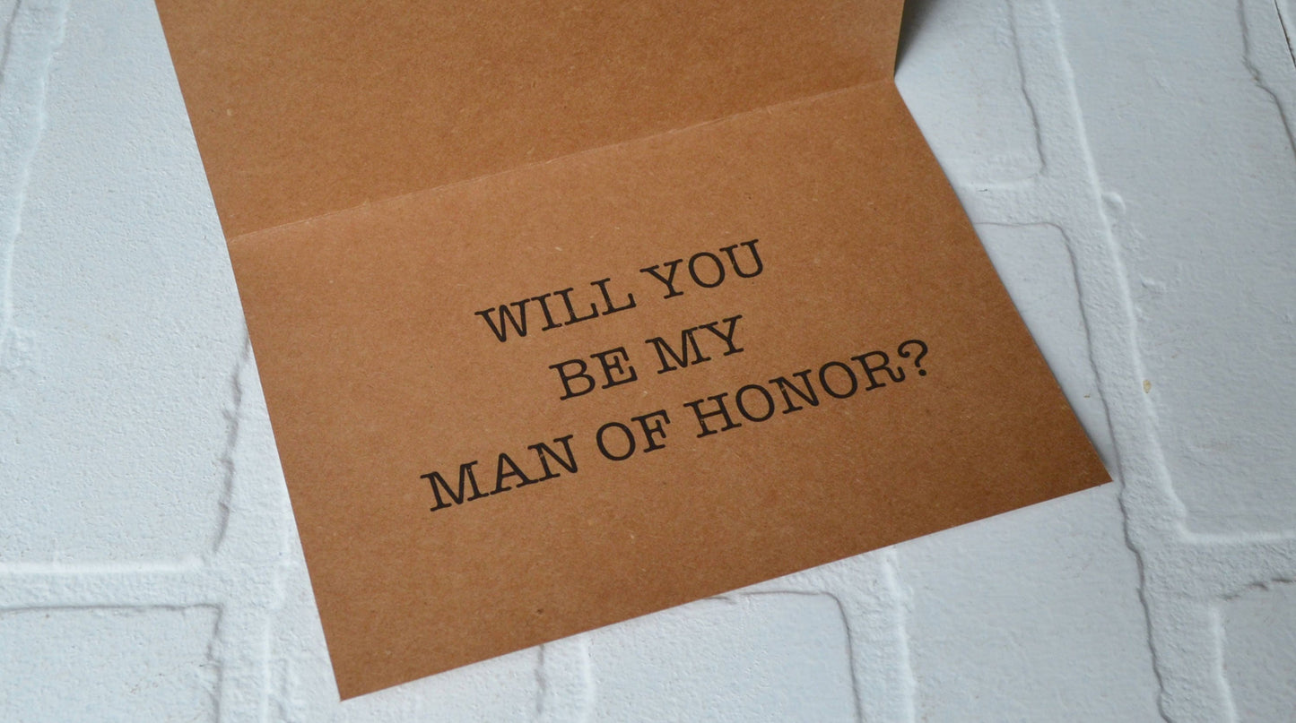 Shit Just Got Real bridesmaid proposal cards | wedding party invite