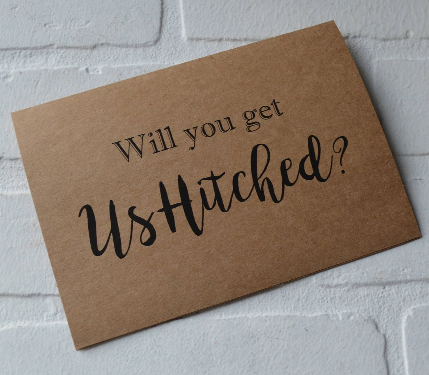 Will you get us hitched | Officiant Proposal Card | Wedding Party Invite