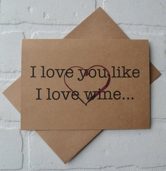 I love you like I love wine | bridesmaid proposal cards | wedding party invite