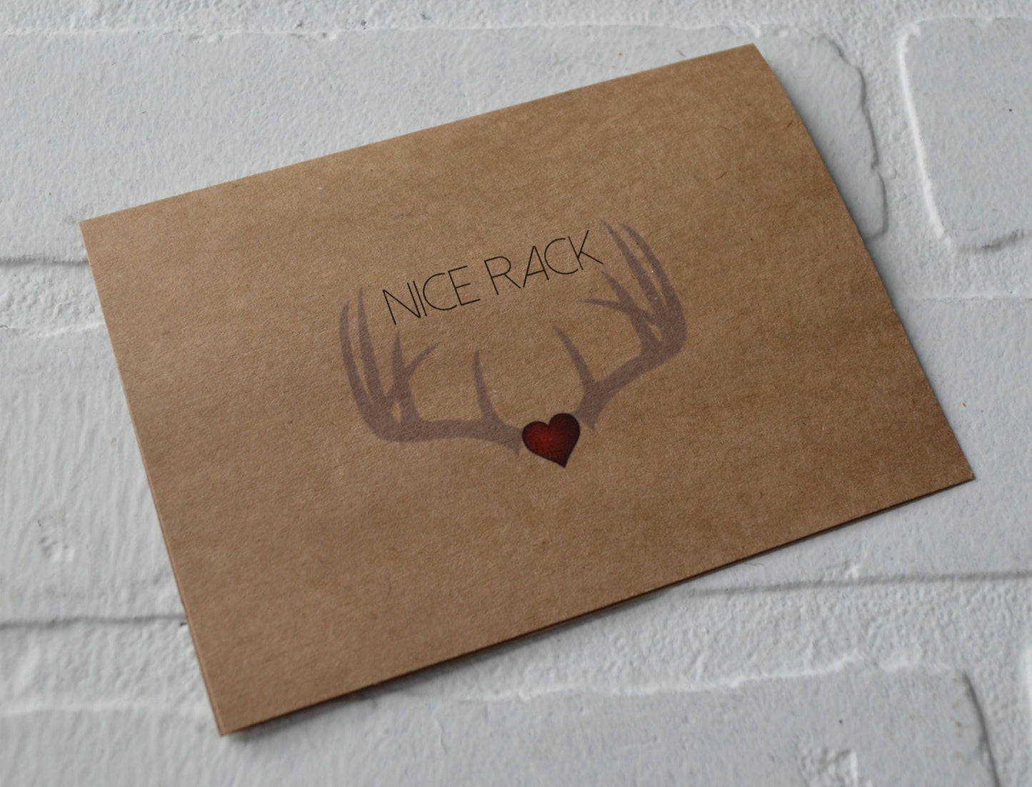 NICE RACK Funny Valentine Day card Valentine Day card Romance Card dirty card anniversary card Love funny love cards valentines day card