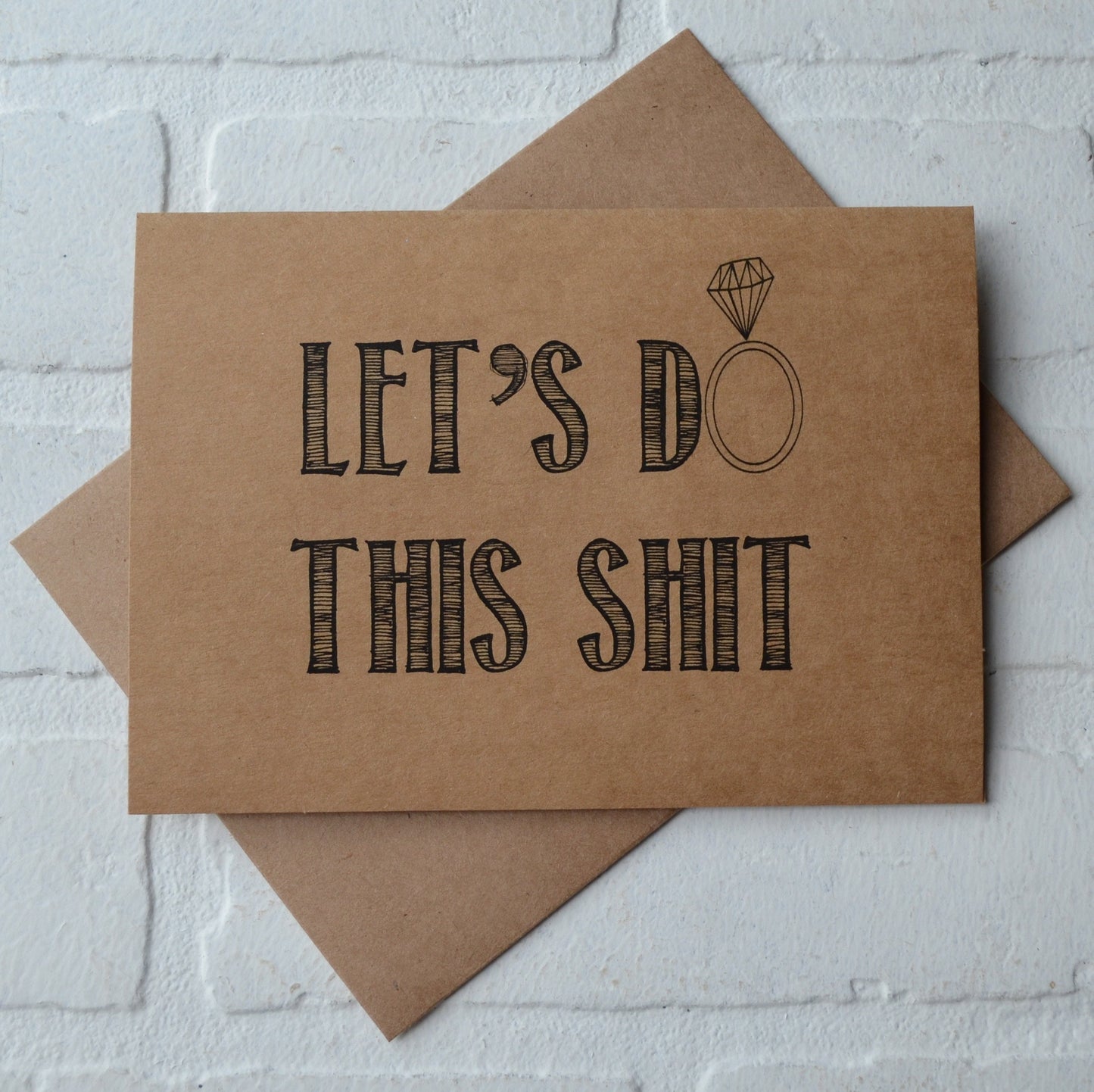 LET'S DO THIS shit | bridesmaid proposal cards | wedding party invite