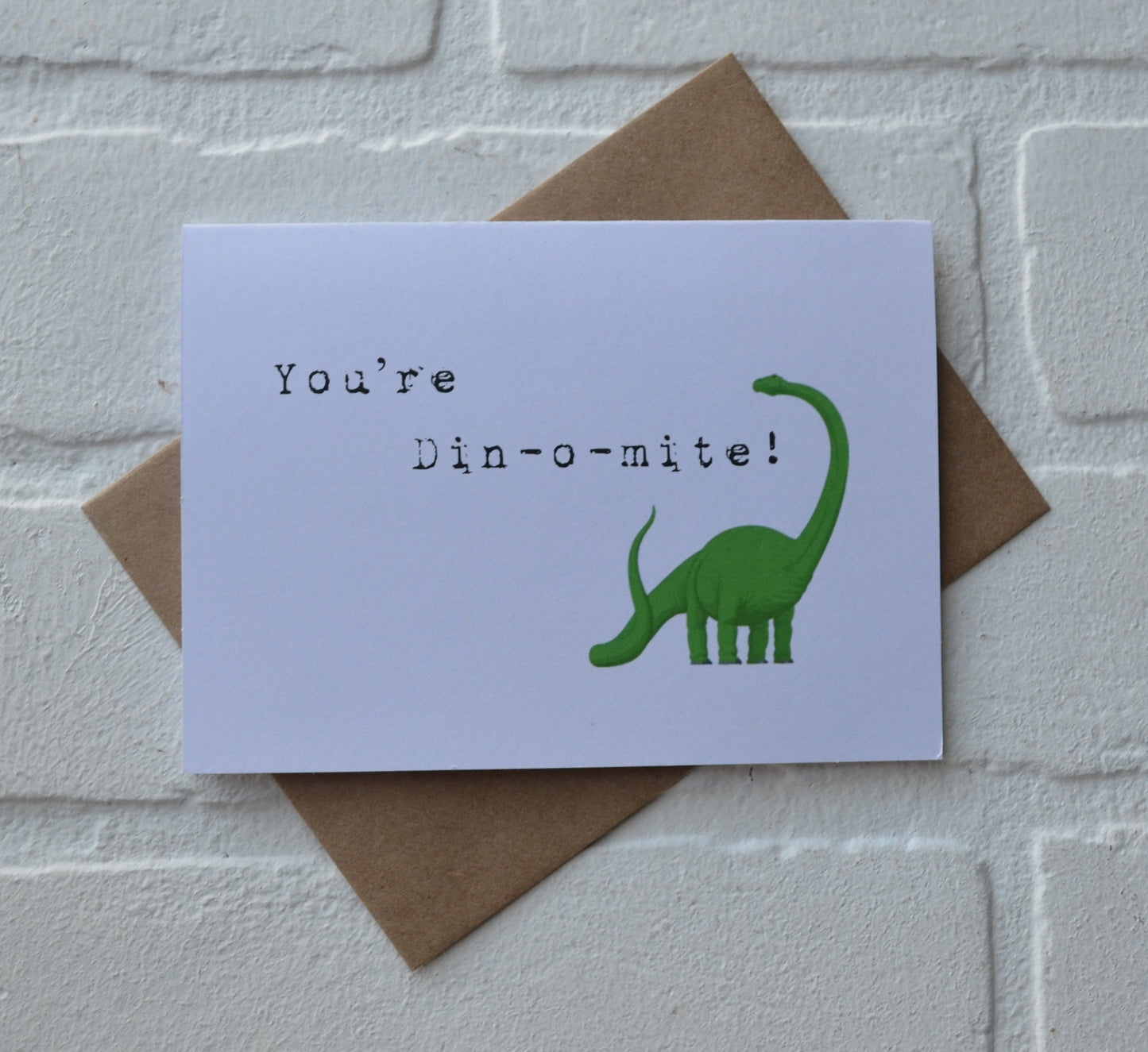 You're dinomate | Love Greeting Cards | Encouragement Card