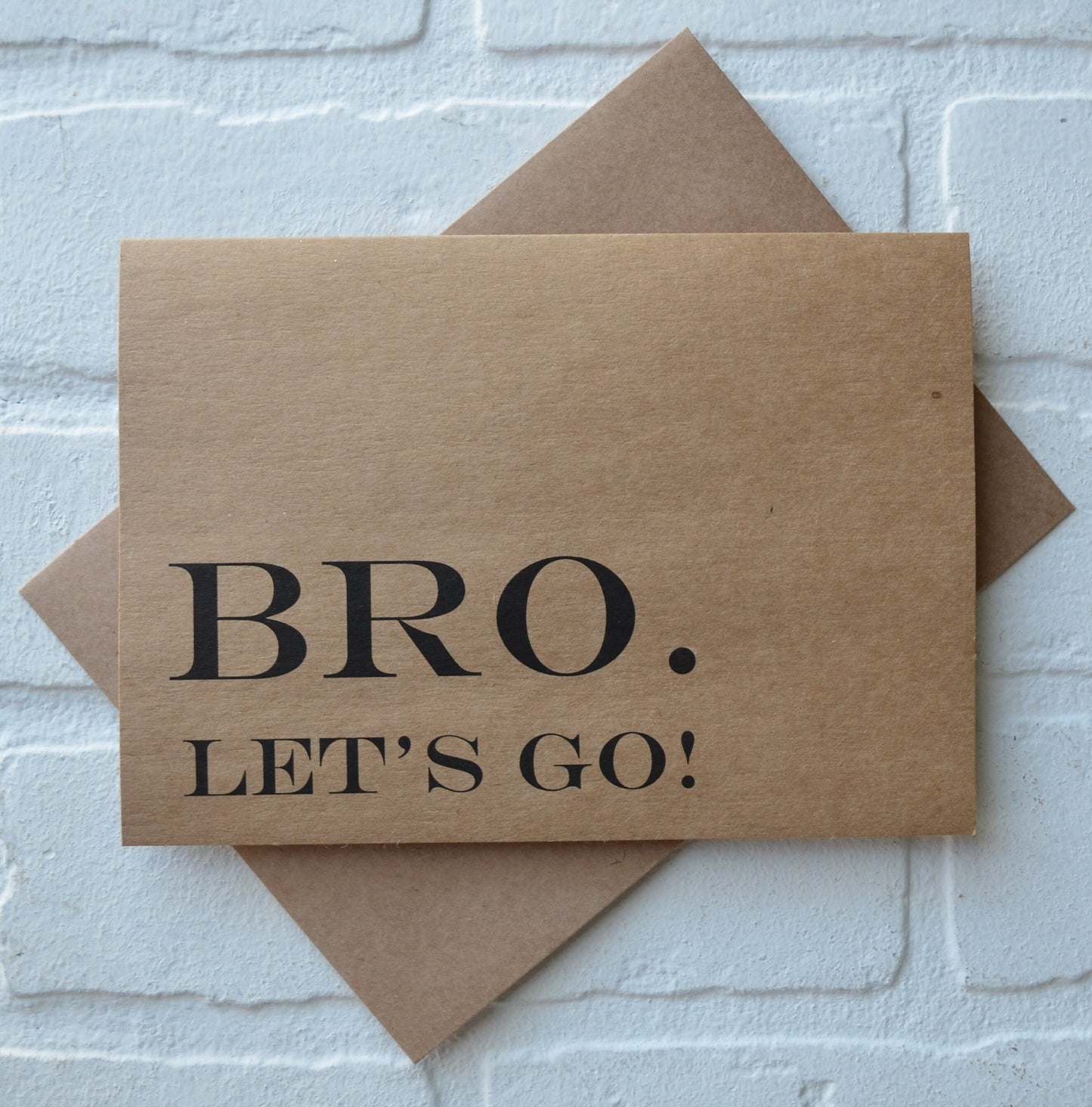 Bro let's go | groomsmen proposal card | wedding party invite