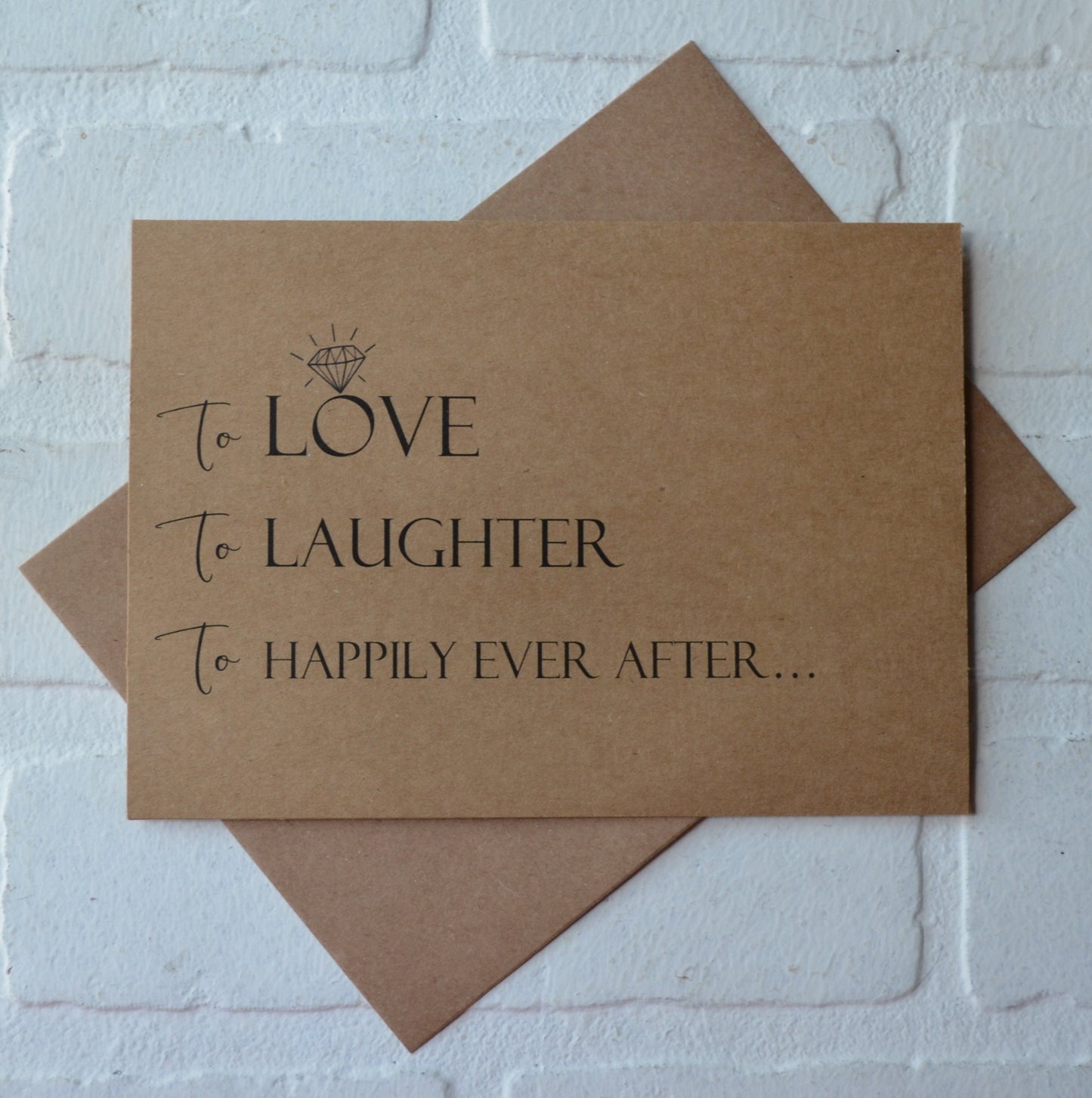 to LOVE to LAUGHTER to HAPPILY ever after bridesmaid proposal cards | wedding bridal party invite