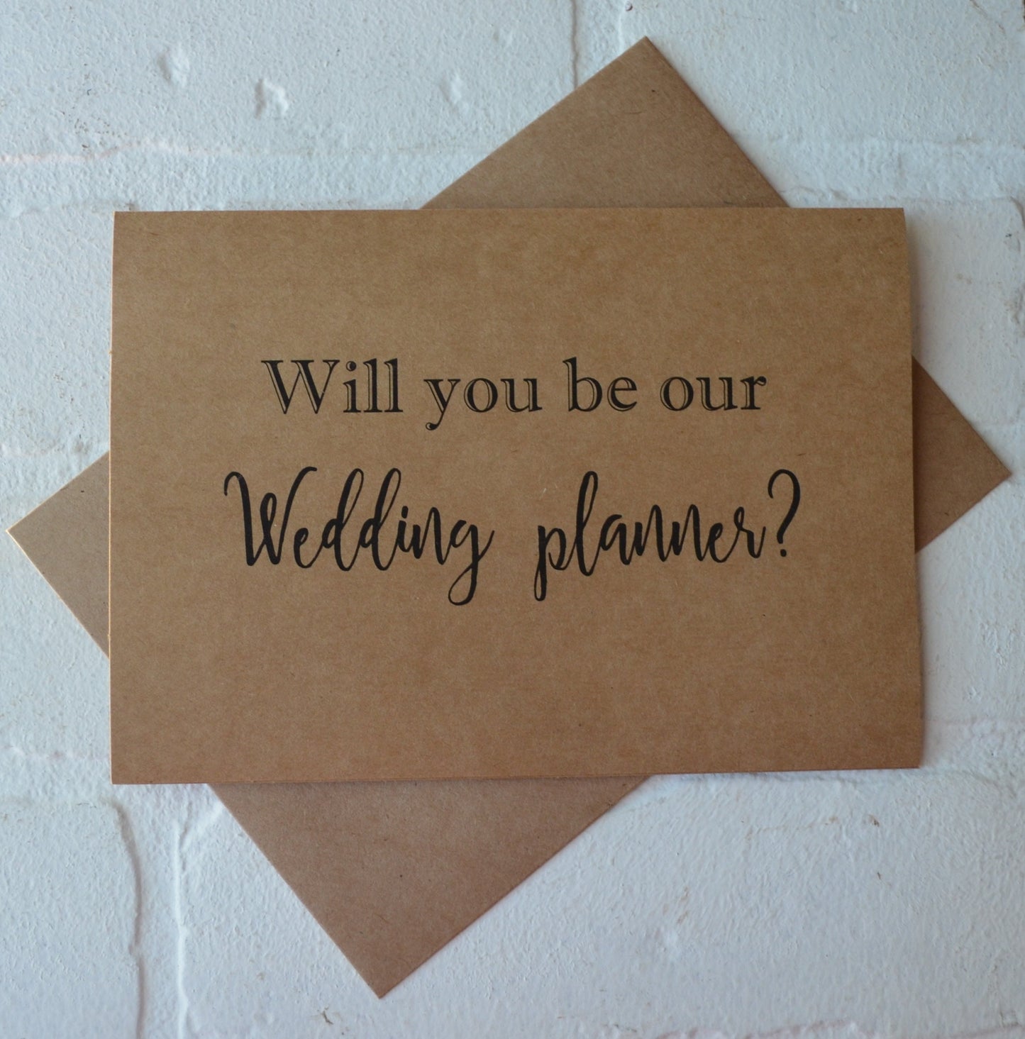 will you be OUR WEDDING PLANNER wedding planner card wedding coordinator personal attendant proposal card wedding planner cards day of