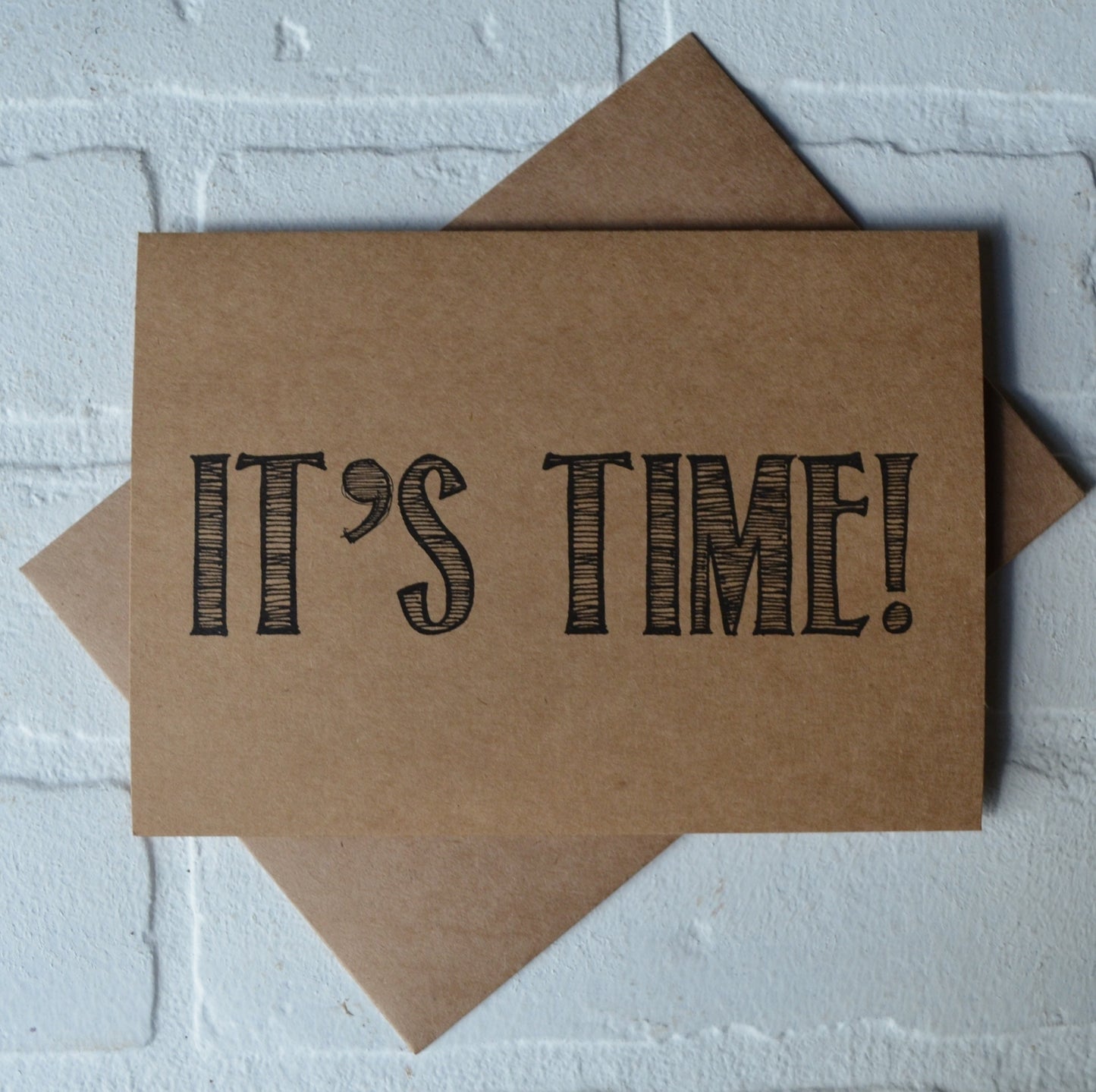 IT'S TIME | groomsmen proposal cards | wedding party invite