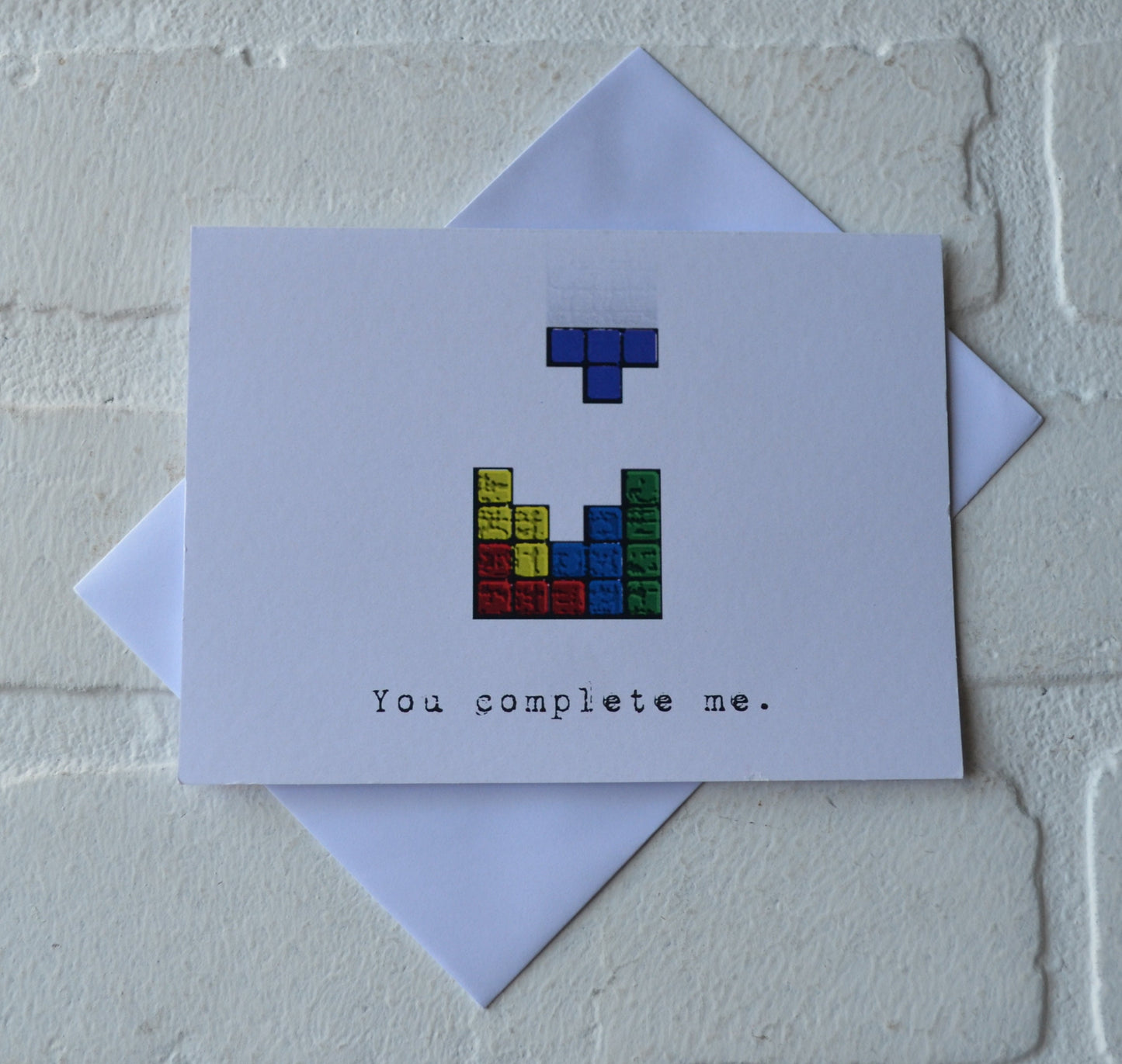 You complete me | Happy Valentine's Day Greeting Cards | Love Card