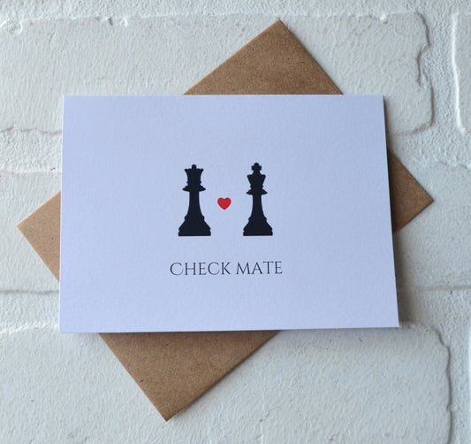 CHECK MATE | Love Card | Happy Valentine's Day