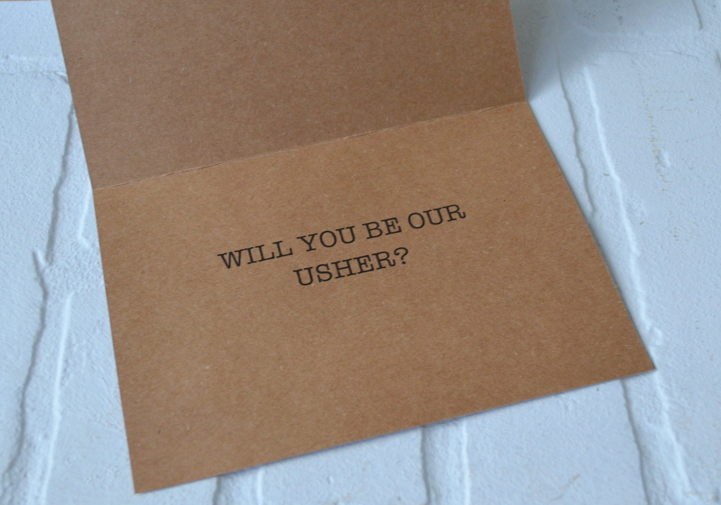 MAN CARD | groomsmen proposal cards | wedding party invite